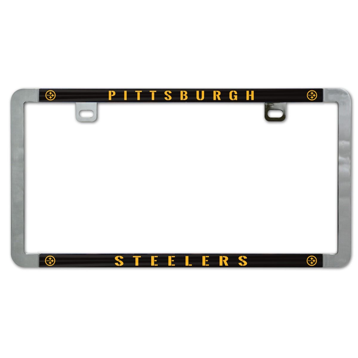 Pittsburgh Steelers Color Rush Thin Rim Metal License Plate Frame