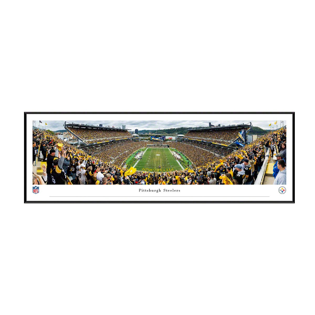 Pittsburgh Steelers Acrisure End Zone Standard Frame Panorama