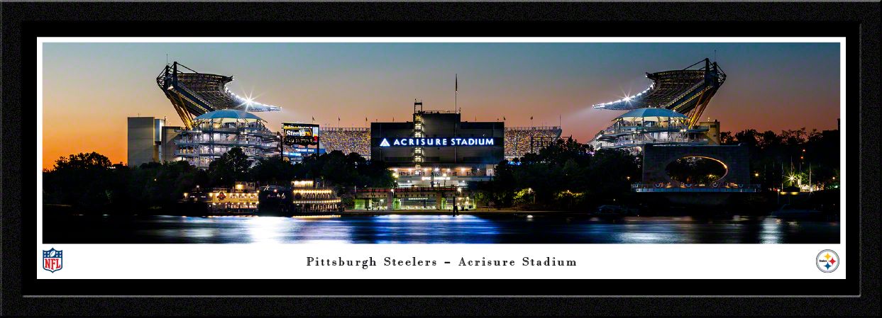 Pittsburgh Steelers Acrisure Stadium Select Frame Panorama 1 Pittsburgh Steelers Acrisure Stadium Select Frame Panorama