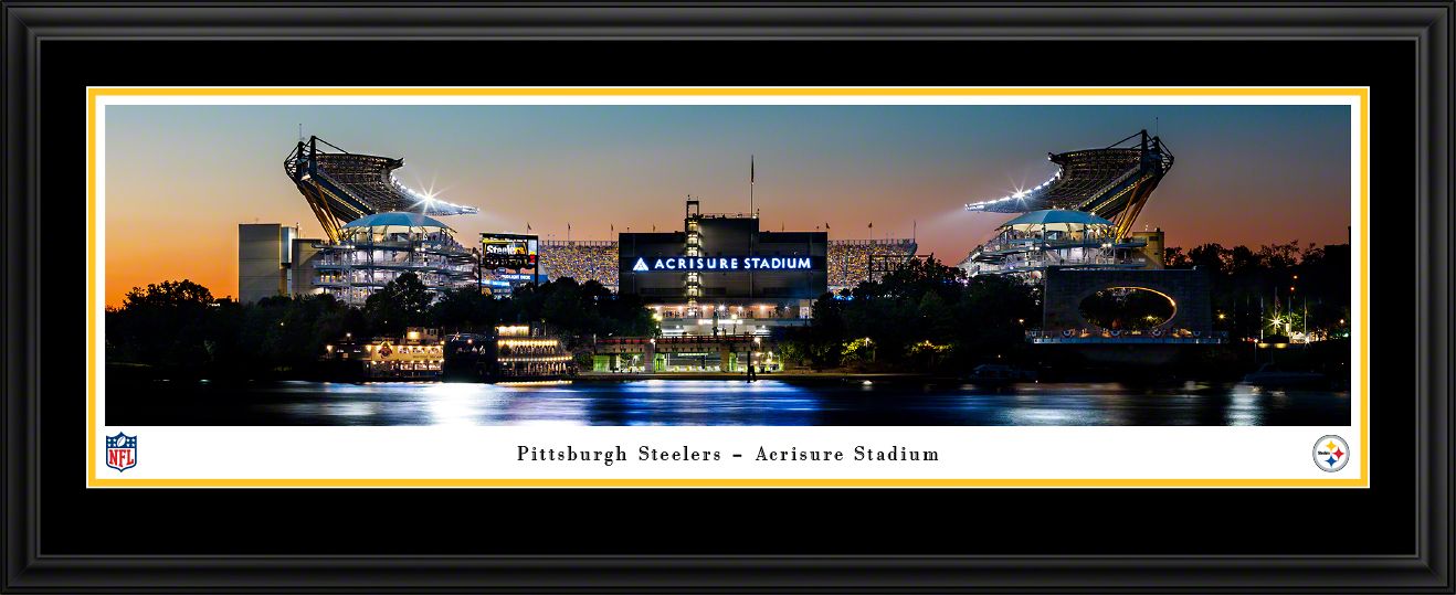 Pittsburgh Steelers Acrisure Stadium Deluxe Frame Panorama