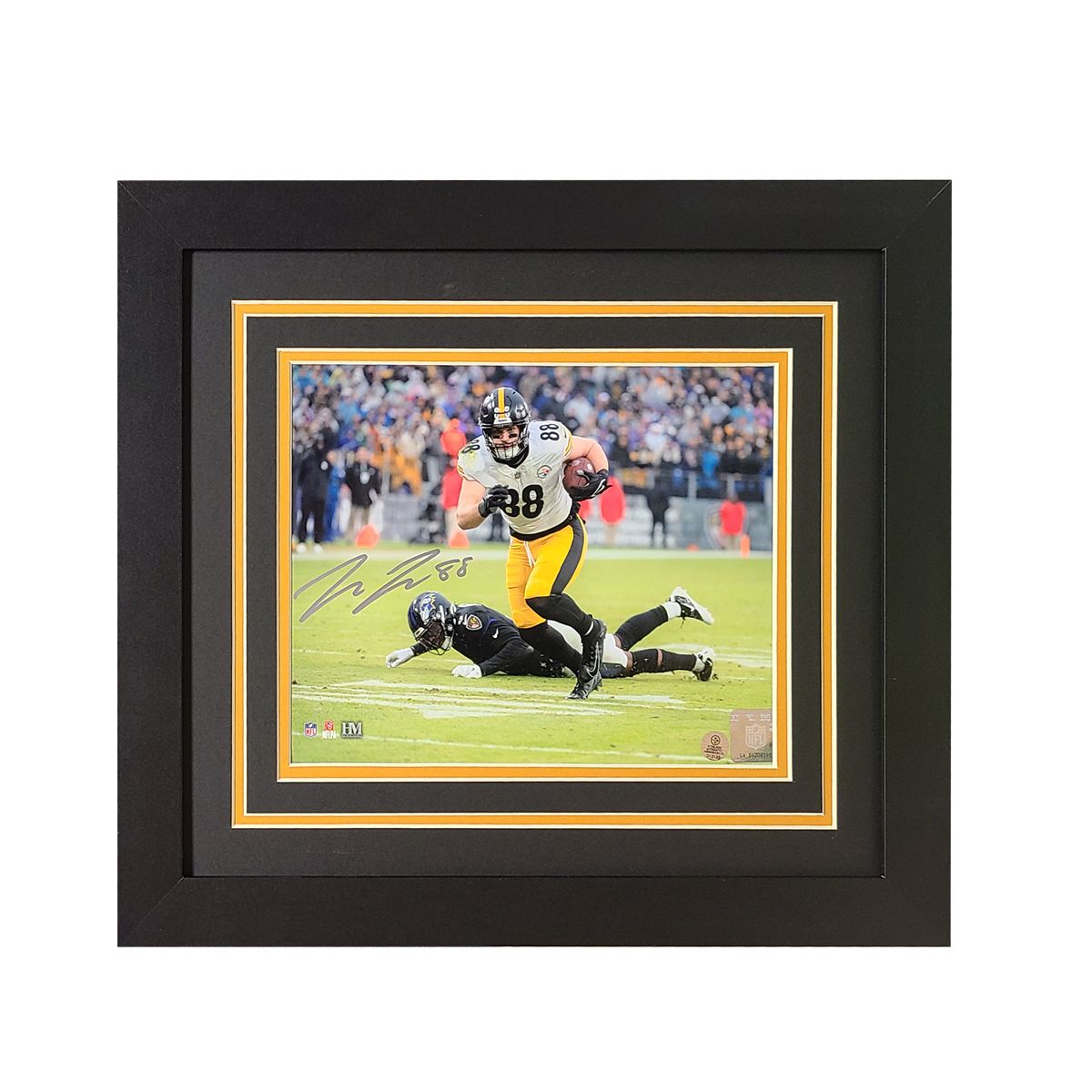 Pittsburgh Steelers #88 Pat Freiermuth On The Move Signed Framed 8x10 Photo