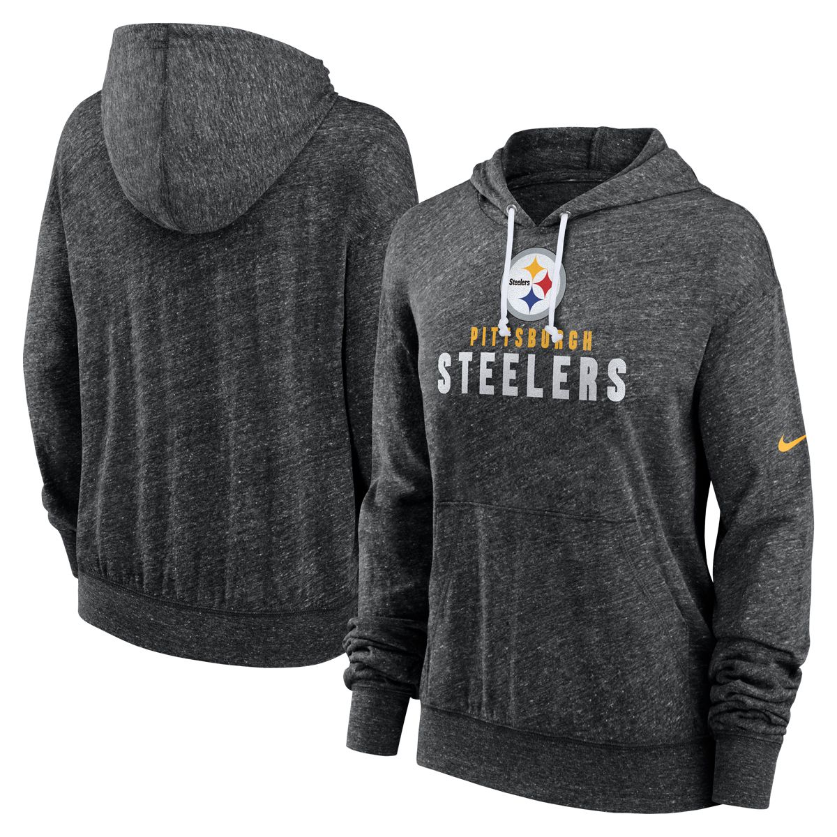 Pittsburgh Steelers Women's Plus Nike Inclusive Gym Vintage Hoodie 3 Pittsburgh Steelers Women's Plus Nike Inclusive Gym Vintage Hoodie