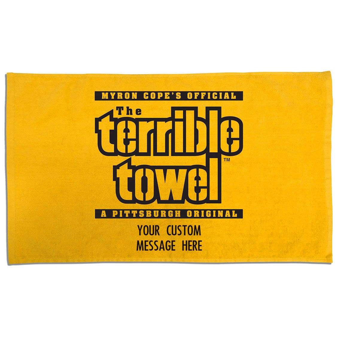 Pittsburgh Steelers Custom Embroidered Terrible Towel®