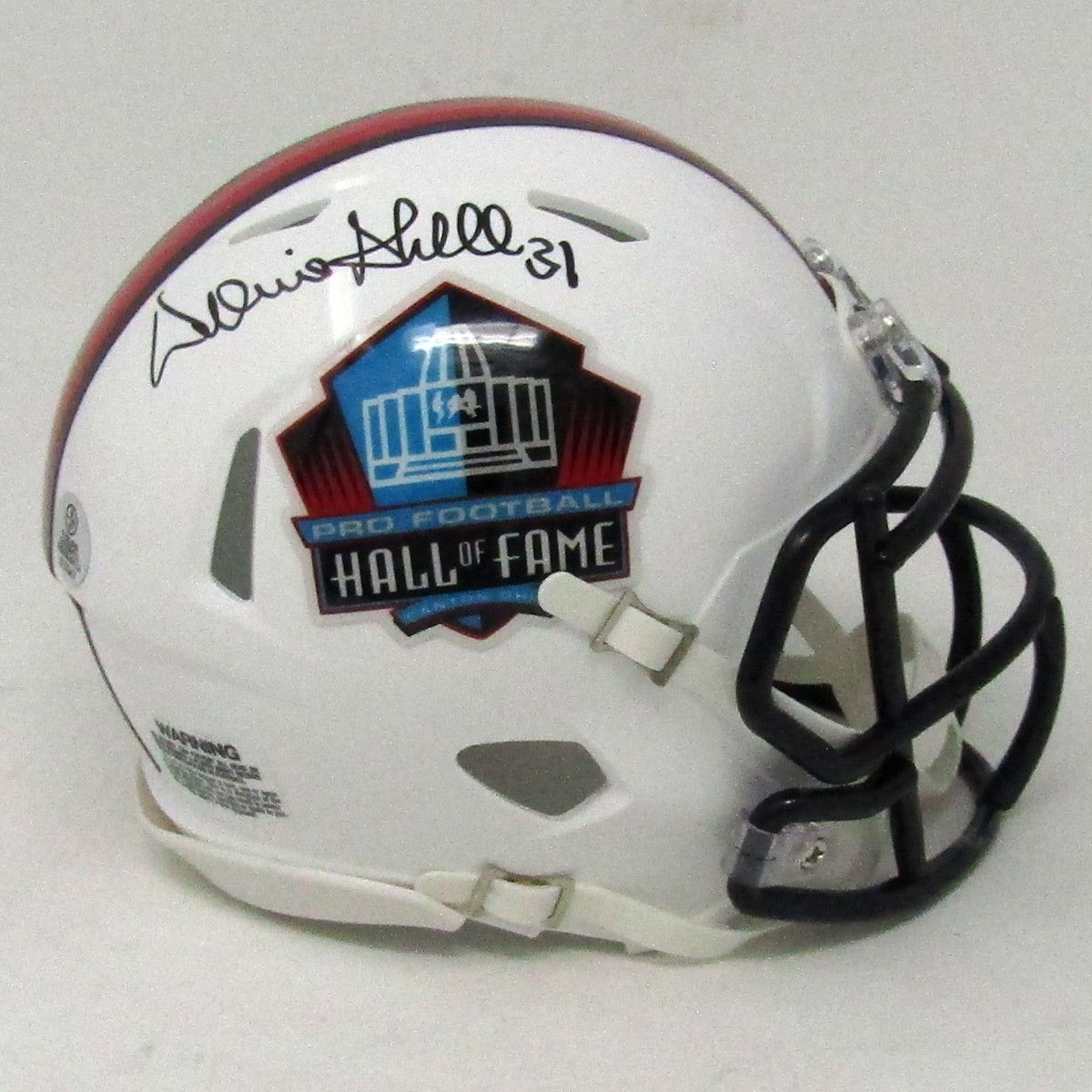 Pittsburgh Steelers #31 Donnie Shell Autographed HOF Mini Helmet 5 Pittsburgh Steelers #31 Donnie Shell Autographed HOF Mini Helmet