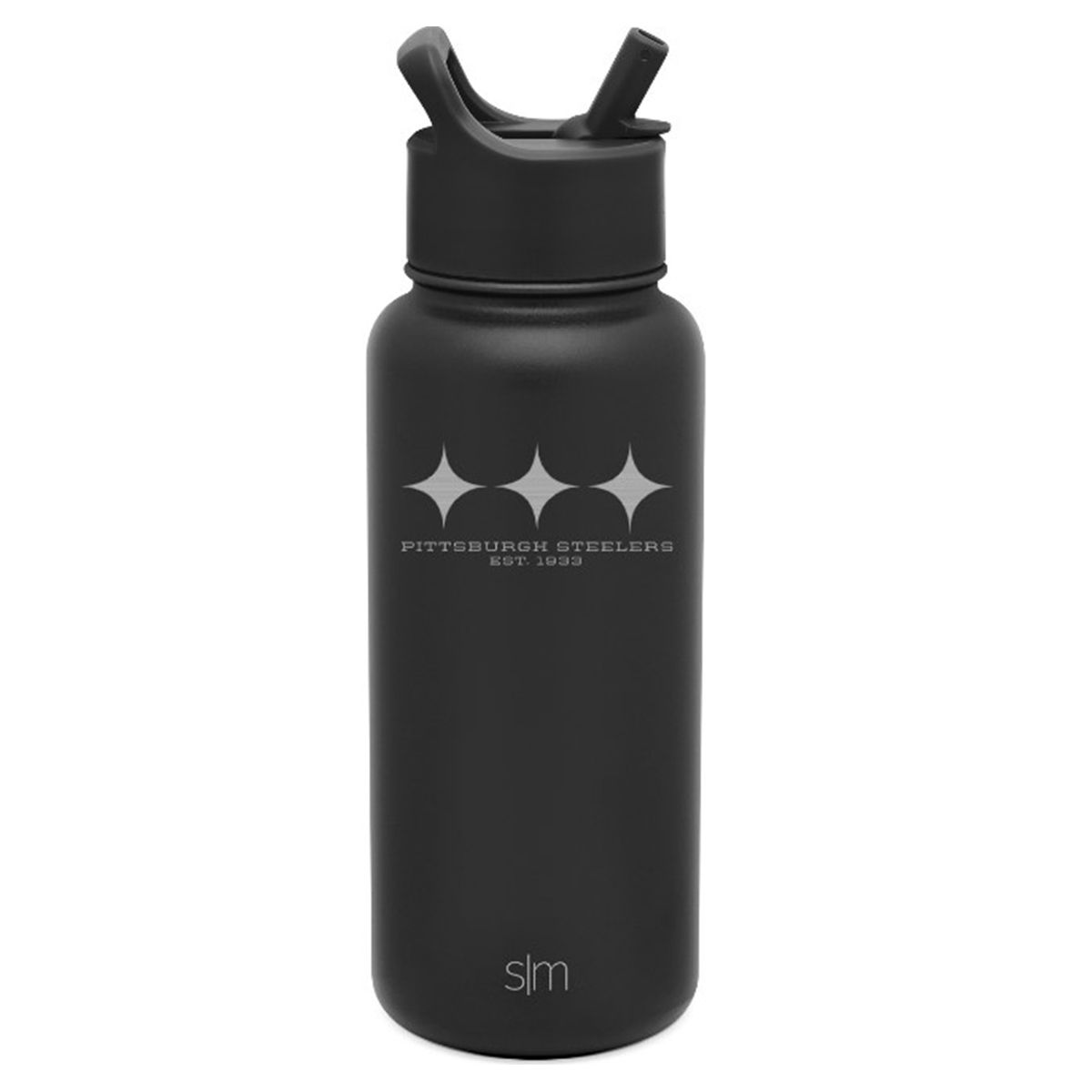 Pittsburgh Steelers Simple Modern 32oz. Hypo Line Summit Black Water Bottle