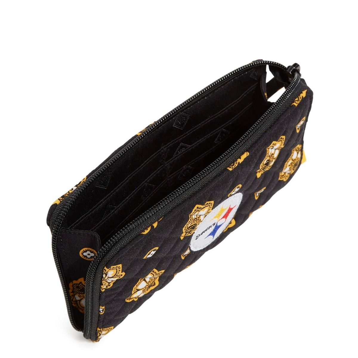 Pittsburgh Steelers Vera Bradley Front Zip RFID Wristlet