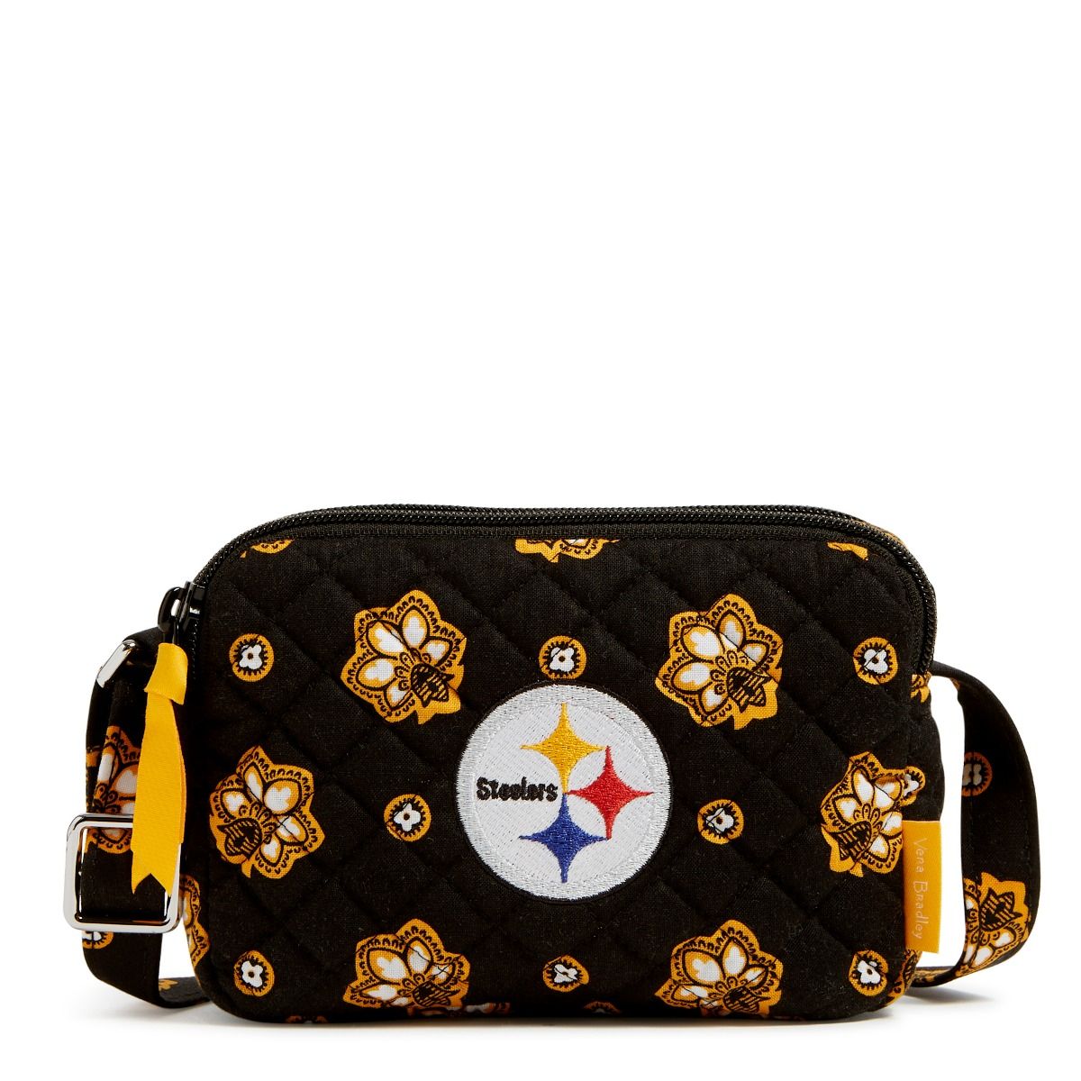 Pittsburgh Steelers Vera Bradley Small Stadium Crossbody 1 Pittsburgh Steelers Vera Bradley Small Stadium Crossbody