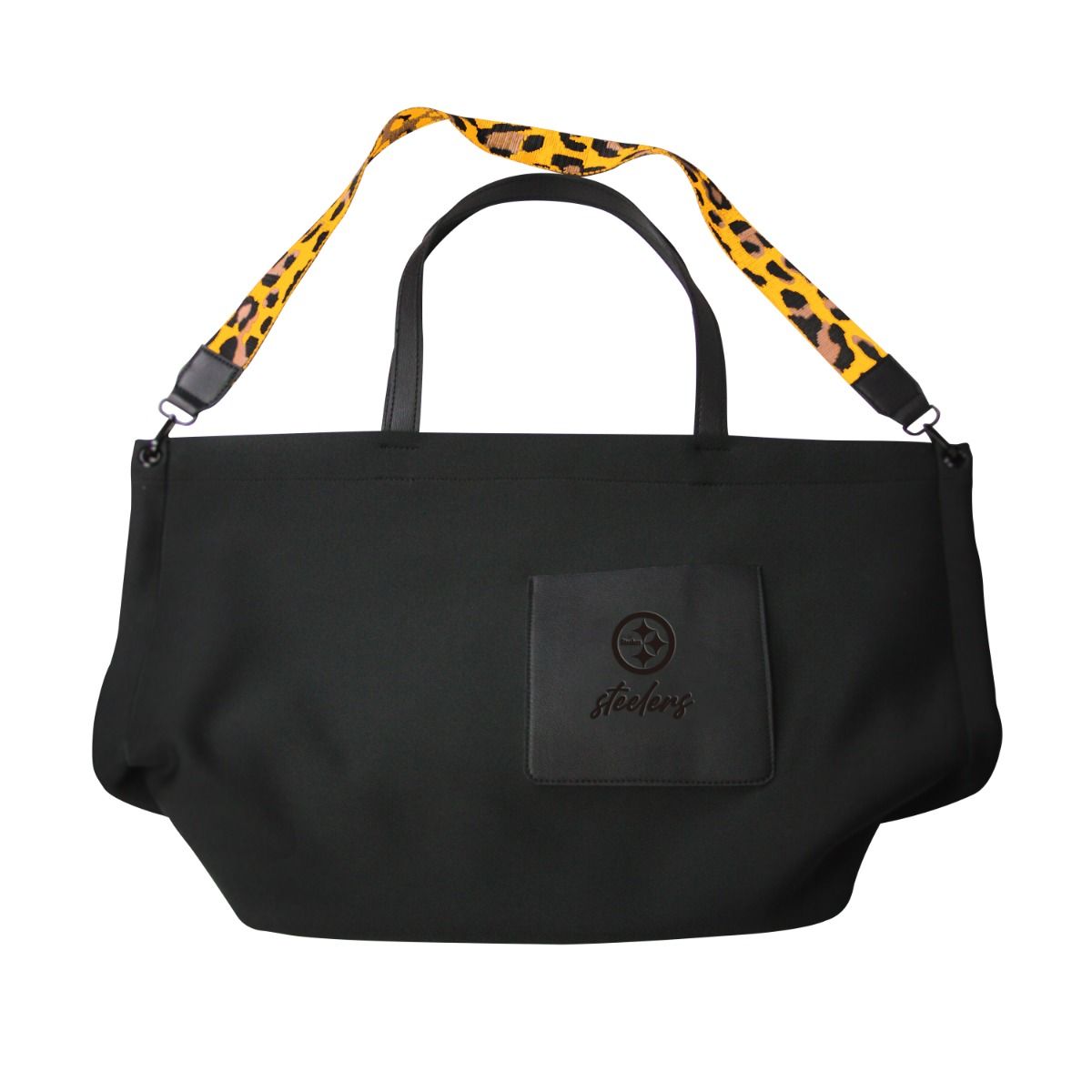 Pittsburgh Steelers Debossed Logo Neoprene Tote 6 Pittsburgh Steelers Debossed Logo Neoprene Tote