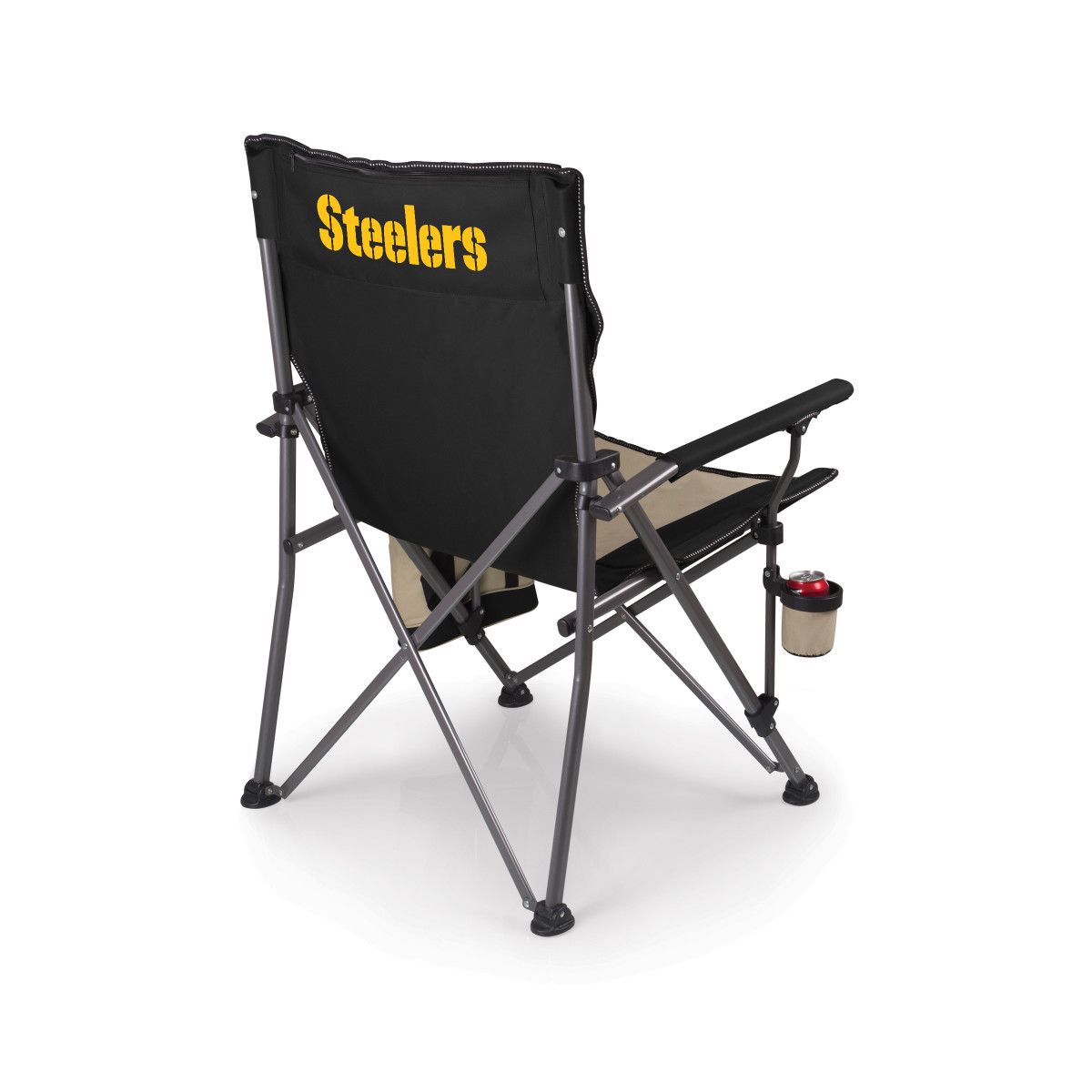 Pittsburgh Steelers Big Bear XL Camp Chair w/ Cooler