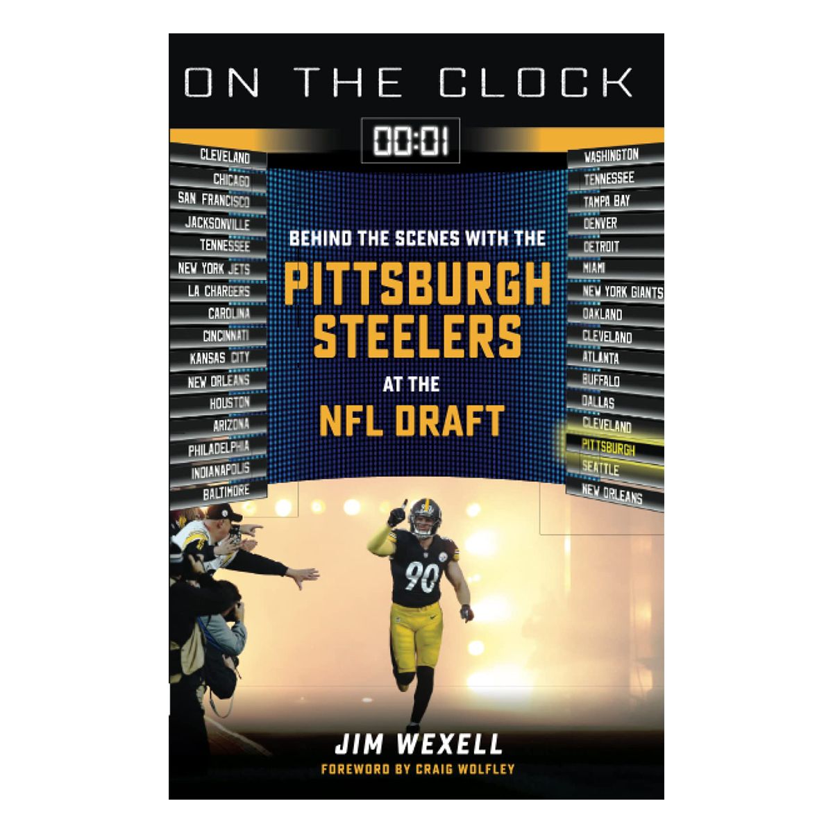 On the Clock: Behind The Scenes with the Pittsburgh Steelers at the NFL Draft by Jim Wexell 5 On the Clock: Behind The Scenes with the Pittsburgh Steelers at the NFL Draft by Jim Wexell