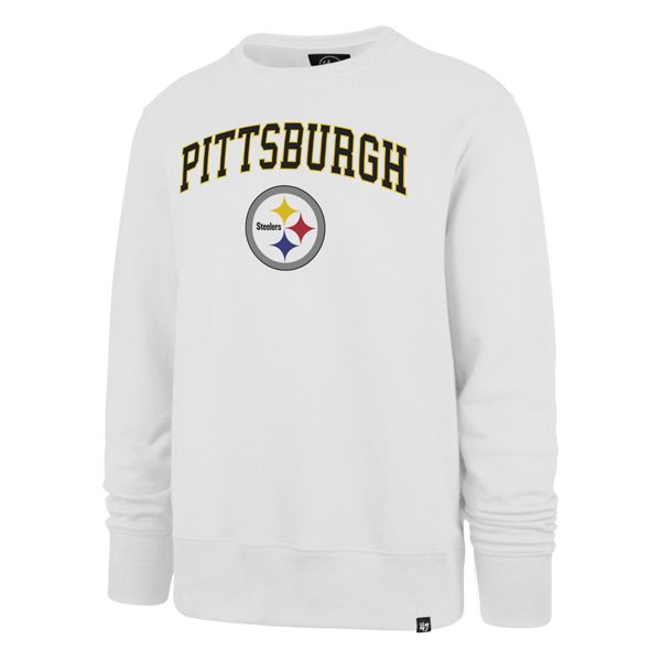 Pittsburgh Steelers Men's '47 Brand Arch Game Headline Crew 5 Pittsburgh Steelers Men's '47 Brand Arch Game Headline Crew