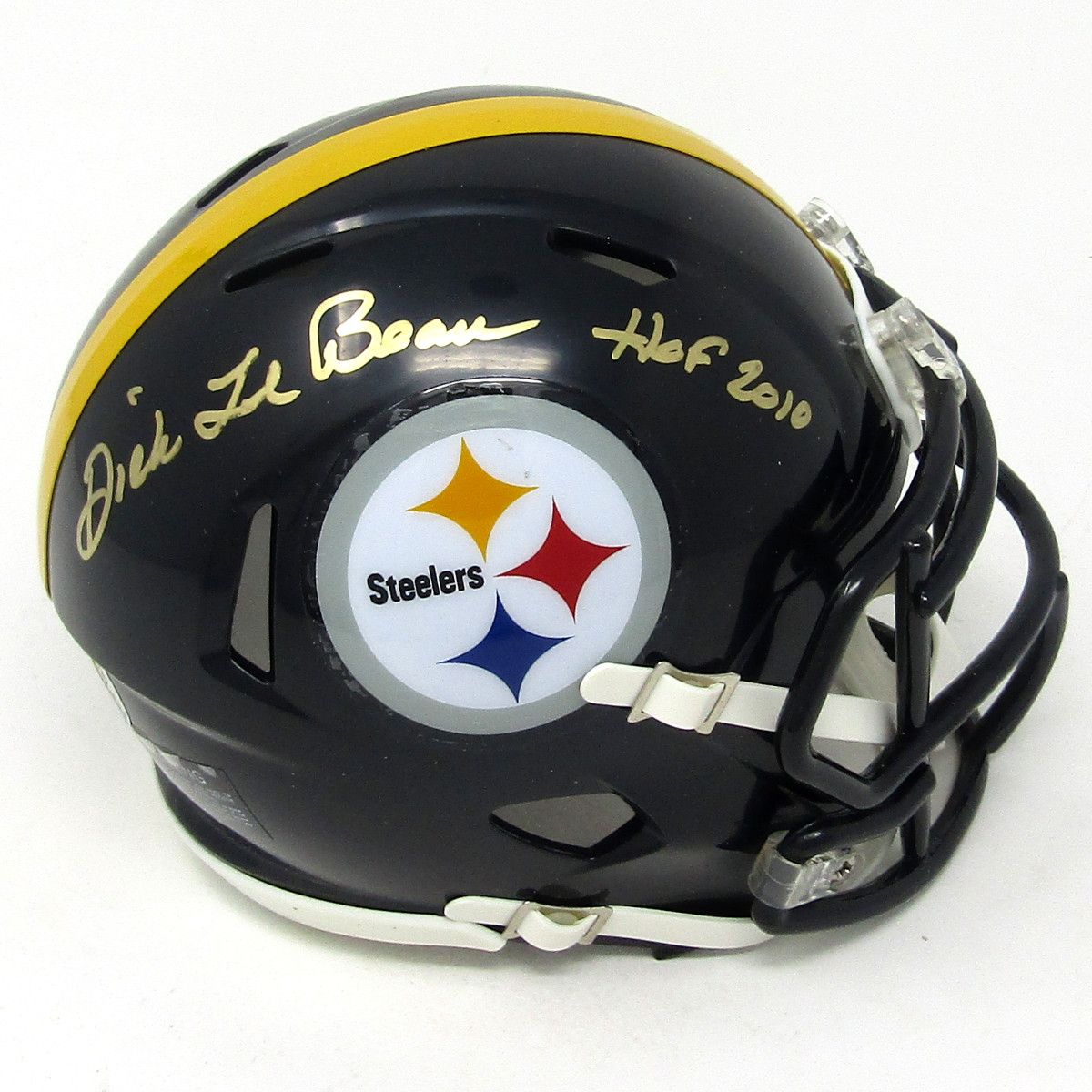 Pittsburgh Steelers Hall of Fame Coach Dick LeBeau Autographed Riddell Speed Mini Helmet 3 Pittsburgh Steelers Hall of Fame Coach Dick LeBeau Autographed Riddell Speed Mini Helmet
