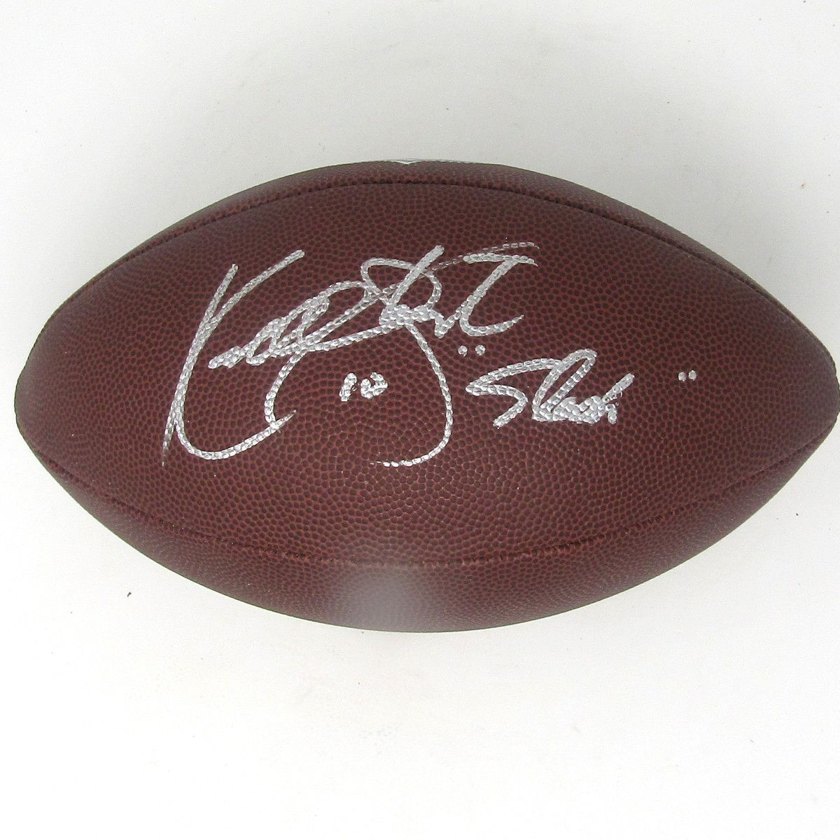 Pittsburgh Steelers #10 Kordell Stewart Autographed Replica “The Duke” NFL Football with Inscription