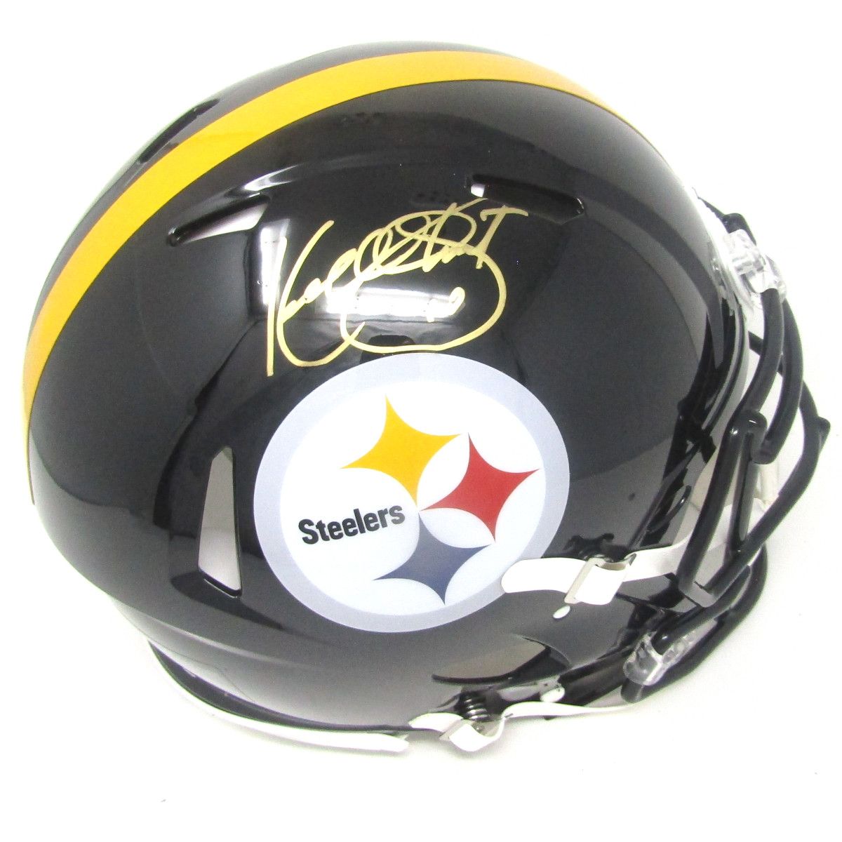 Pittsburgh Steelers #10 Kordell Stewart Autographed Riddell Speed Full-Size Helmet