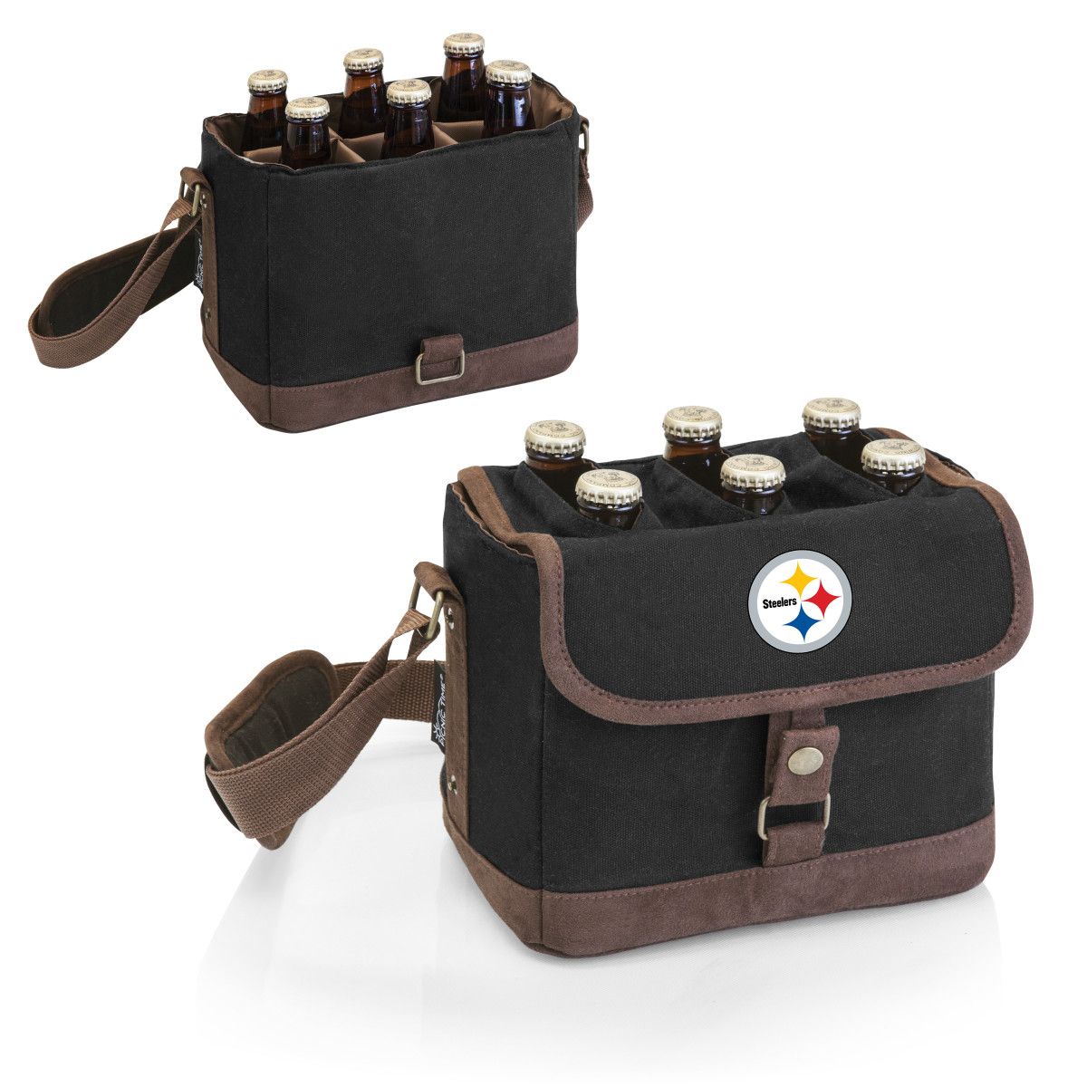 Pittsburgh Steelers Beer Caddy Cooler w/ Opener