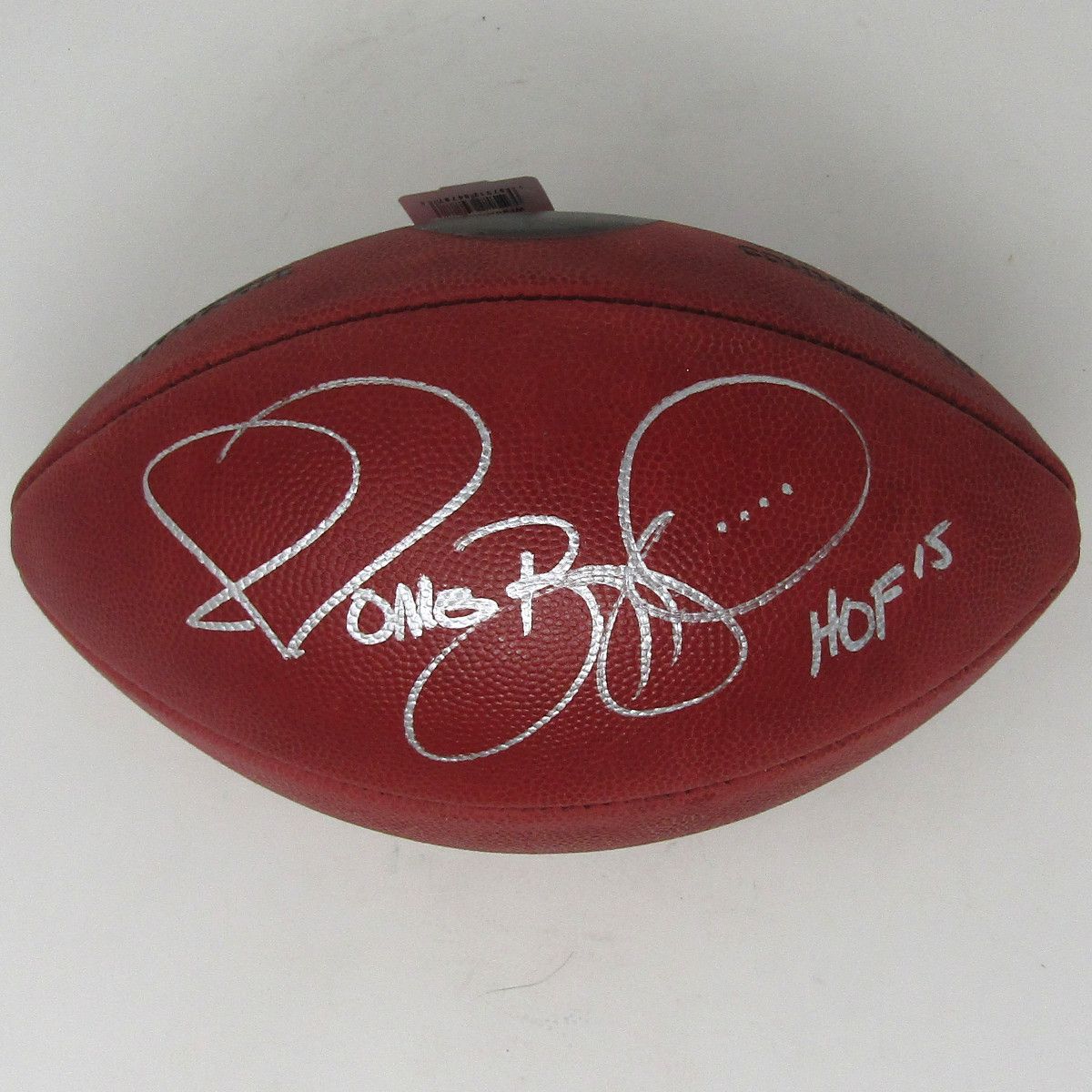 Pittsburgh Steelers #36 Jerome Bettis Autographed Authentic “The Duke” Marble Lace NFL Football