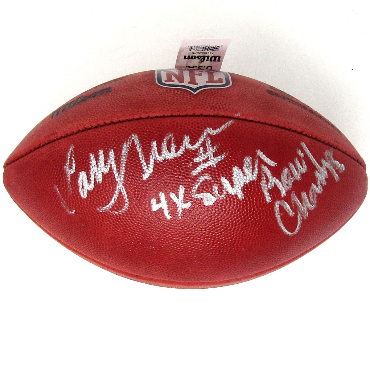 Pittsburgh Steelers #87-79 Larry Brown Signed Authentic Duke Football