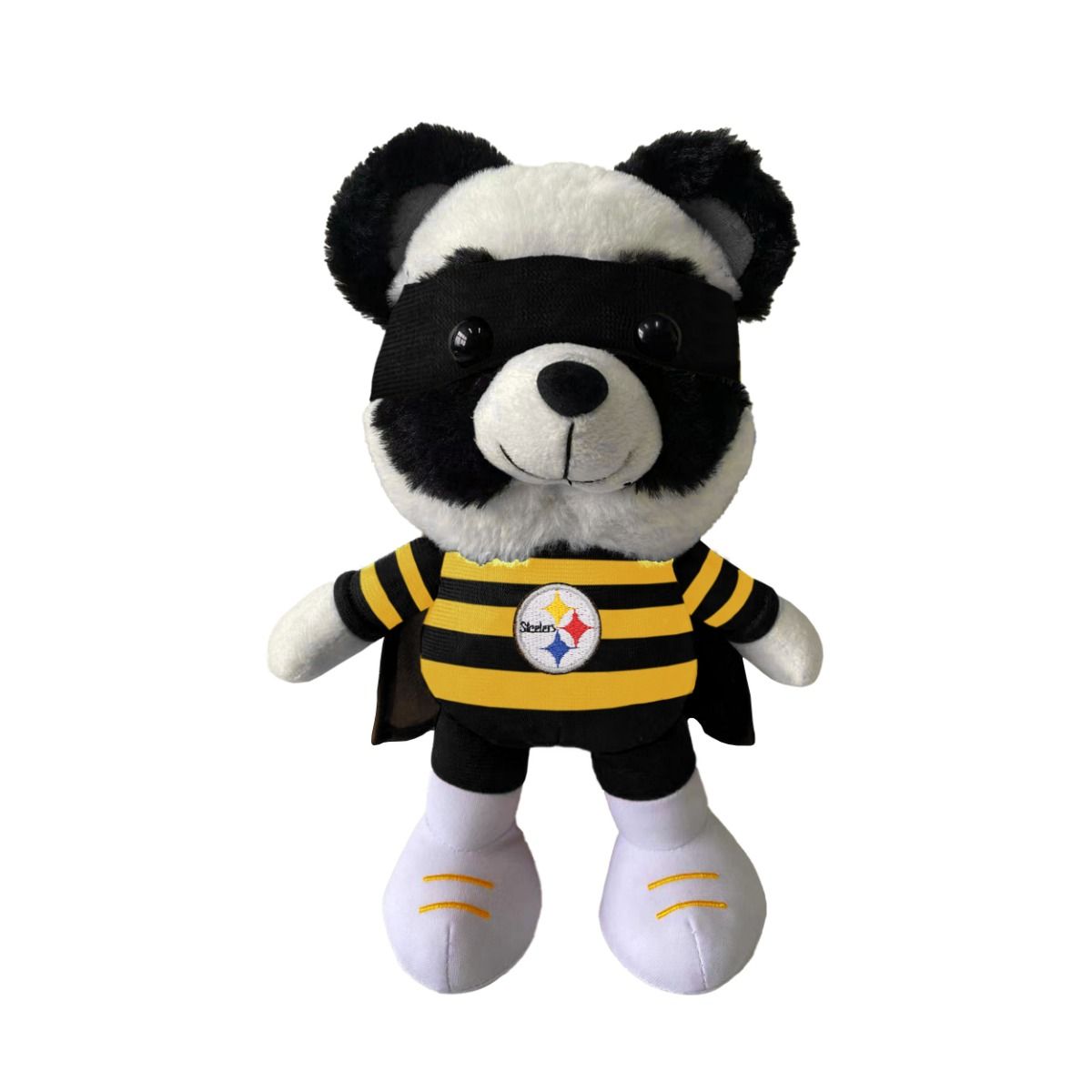 Pittsburgh Steelers Super Hero Panda Plush 3 Pittsburgh Steelers Super Hero Panda Plush