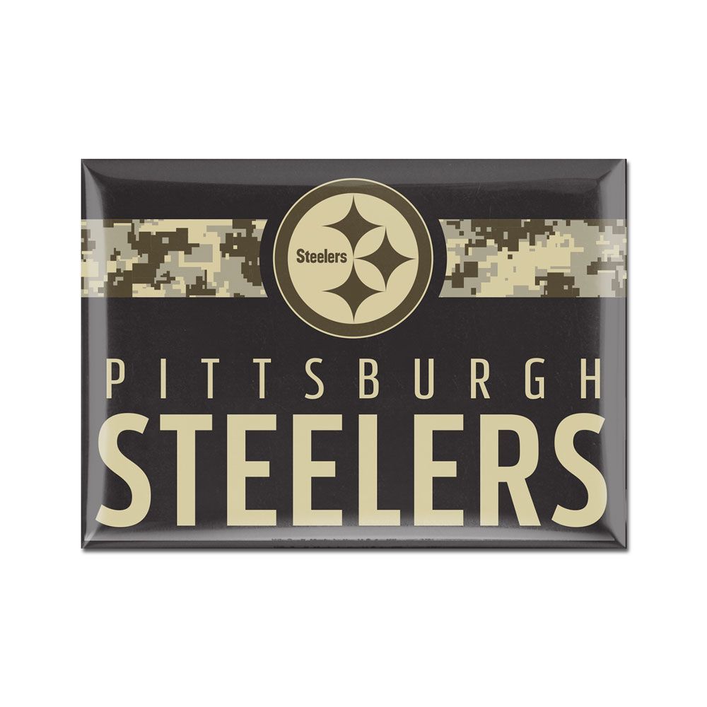 Pittsburgh Steelers Military Digi Camo Metal Magnet 4 Pittsburgh Steelers Military Digi Camo Metal Magnet