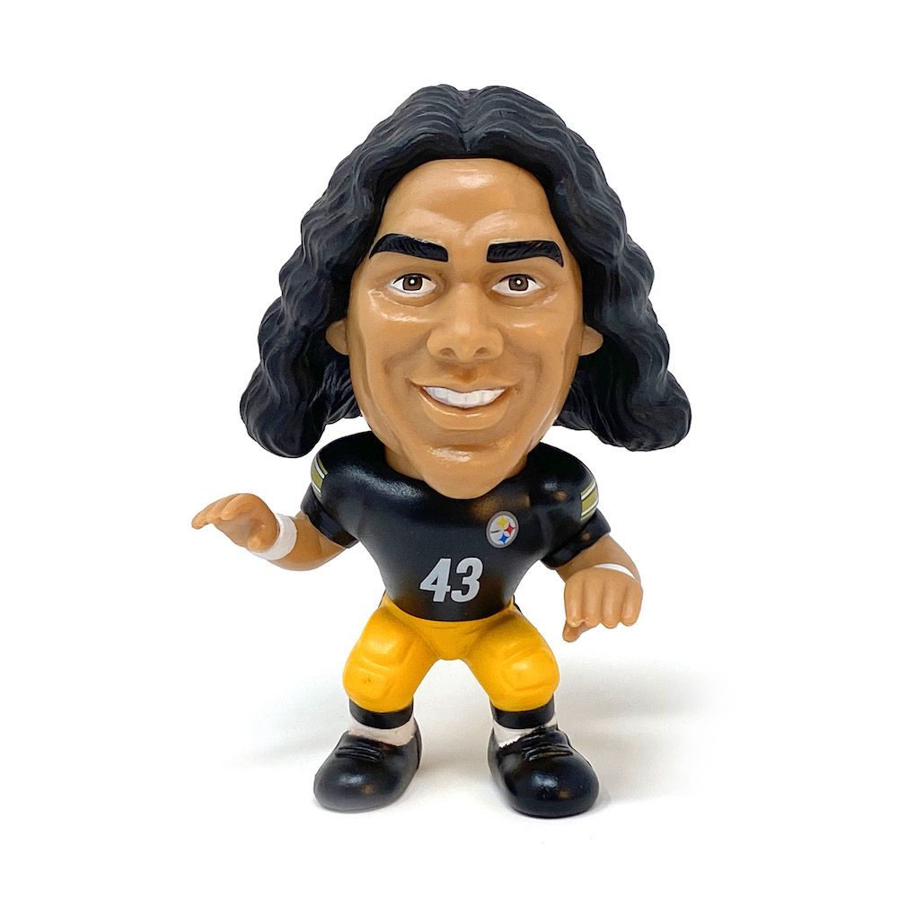 Pittsburgh Steelers #43 Troy Polamalu Big Shot Baller Figurine