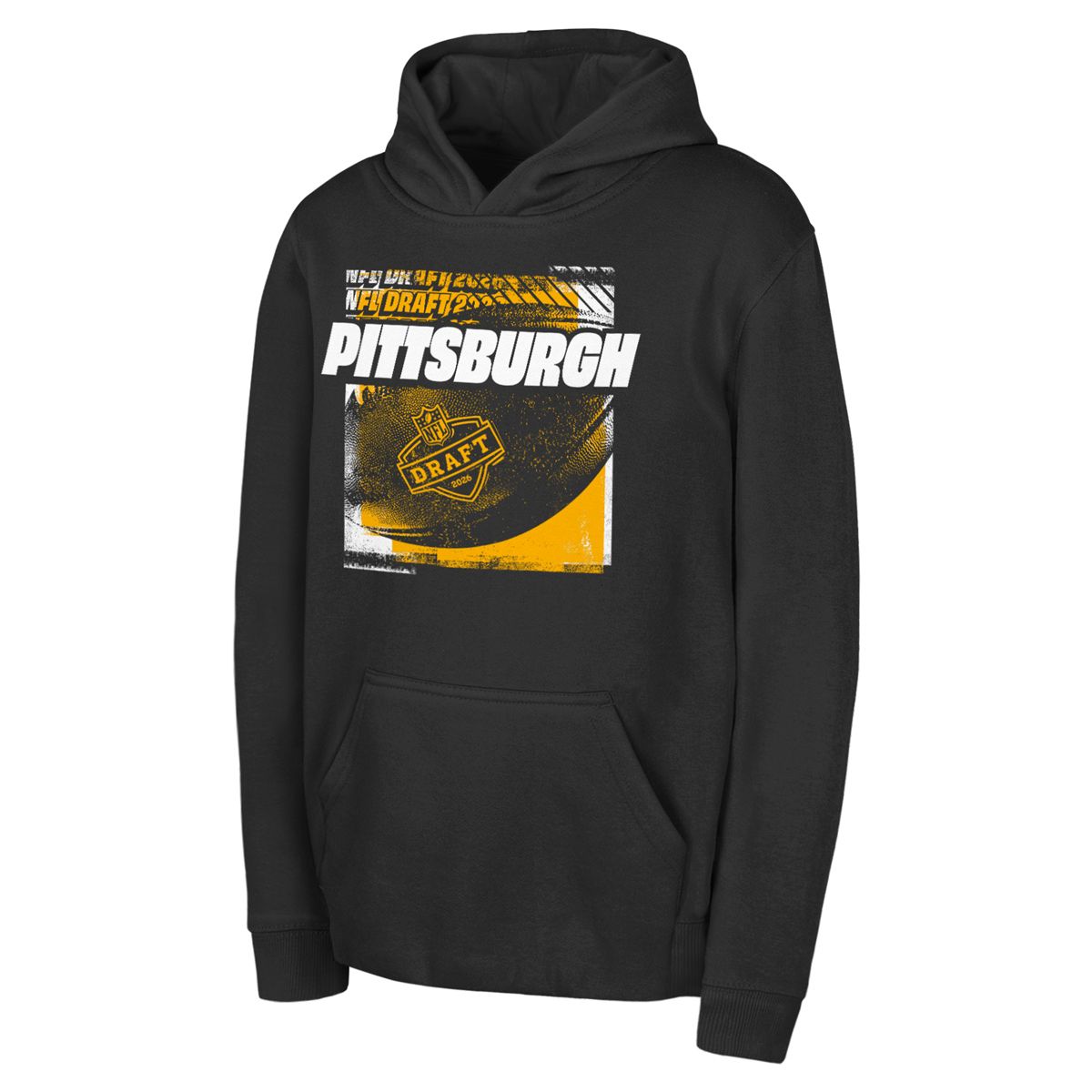 Pittsburgh Steelers Youth Draft Game Ready Pullover Hoodie 1 Pittsburgh Steelers Youth Draft Game Ready Pullover Hoodie