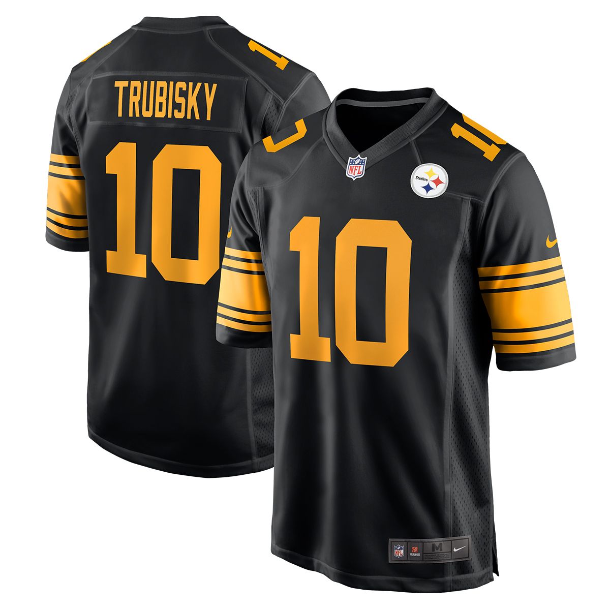Mitch Trubisky #10 Men's Nike Replica Color Rush Jersey 3 Mitch Trubisky #10 Men's Nike Replica Color Rush Jersey