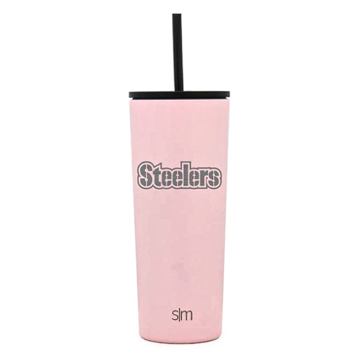 Pittsburgh Steelers Simple Modern 24oz. Pink Tumbler 1 Pittsburgh Steelers Simple Modern 24oz. Pink Tumbler