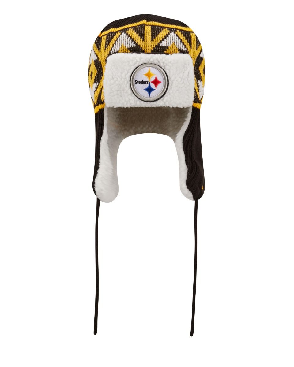 Pittsburgh Steelers New Era Trapper Knit Hat