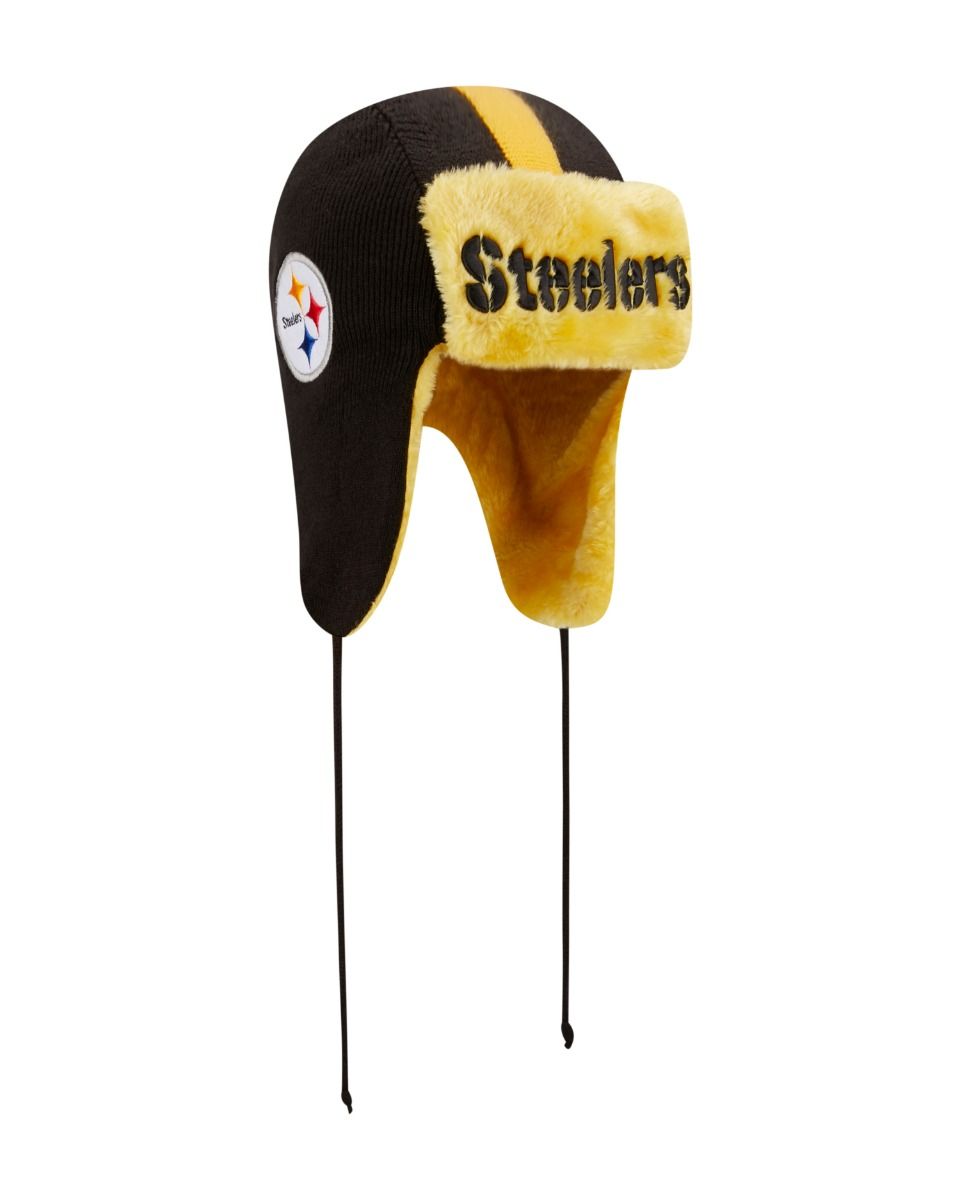Pittsburgh Steelers New Era Helmet Head Knit Hat 15 Pittsburgh Steelers New Era Helmet Head Knit Hat