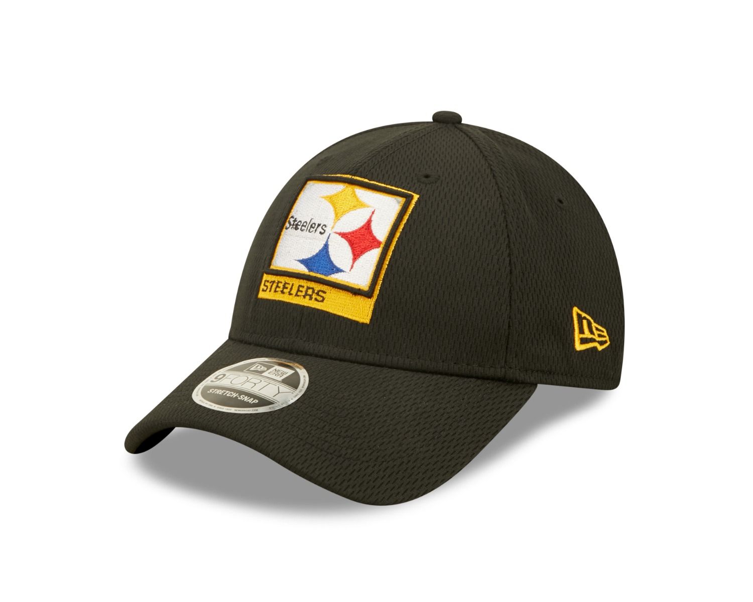 Pittsburgh Steelers Men's New Era 9FORTY Framed Hat 1 Pittsburgh Steelers Men's New Era 9FORTY Framed Hat