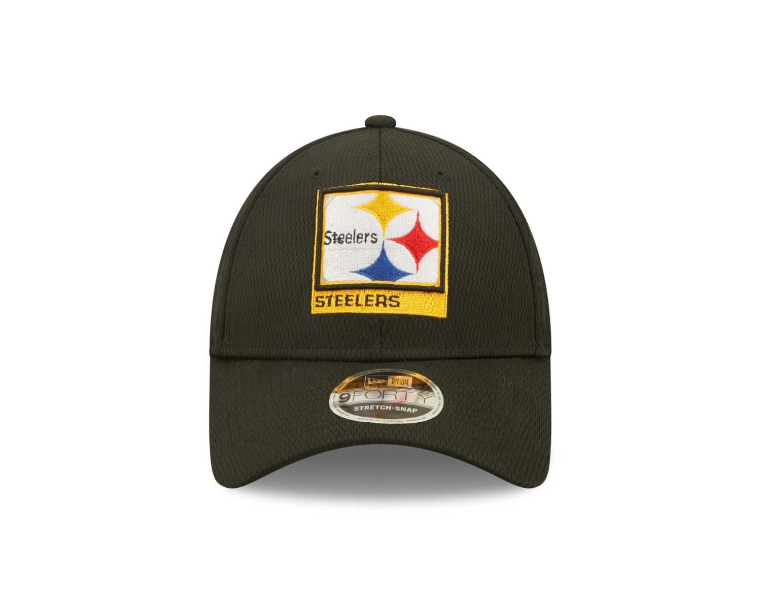 Pittsburgh Steelers Men's New Era 9FORTY Framed Hat 2 Pittsburgh Steelers Men's New Era 9FORTY Framed Hat