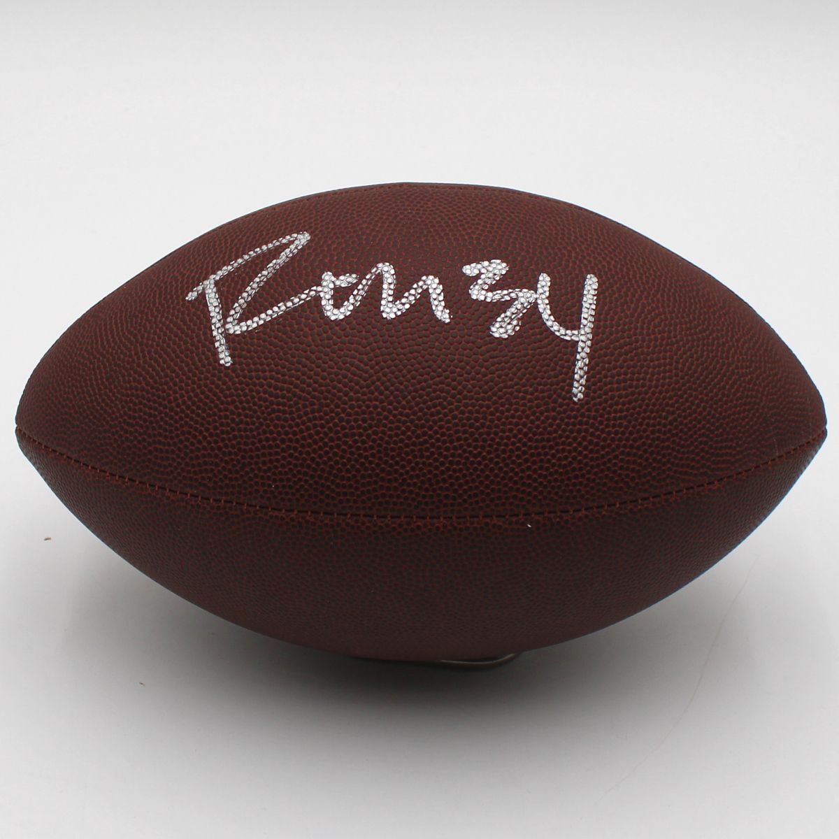 Pittsburgh Steelers #34 Rashard Mendenhall Autographed Replica Football 1 Pittsburgh Steelers #34 Rashard Mendenhall Autographed Replica Football