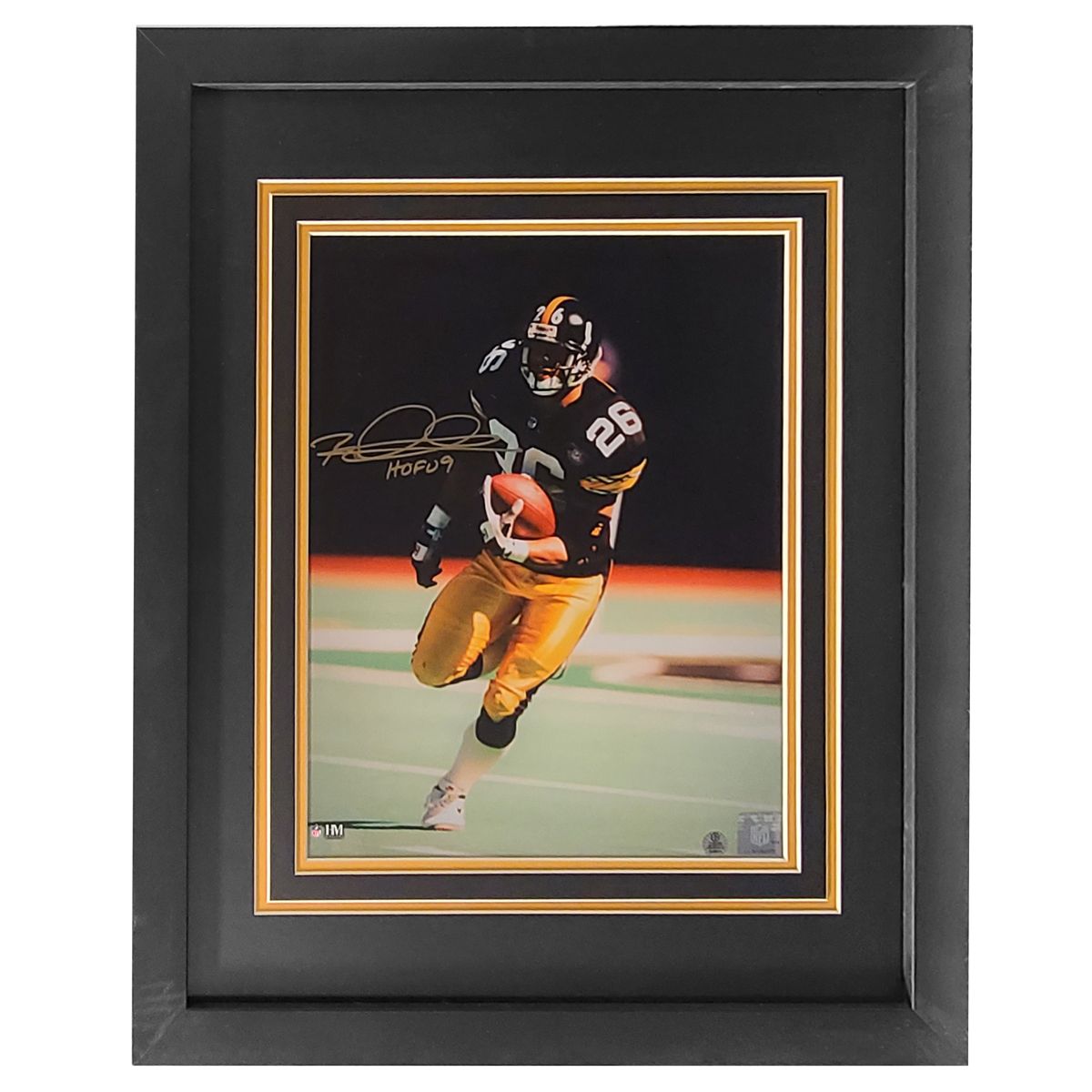 Pittsburgh Steelers #26 Rod Woodson Signed Framed Home 11x14 Photo 2 Pittsburgh Steelers #26 Rod Woodson Signed Framed Home 11x14 Photo
