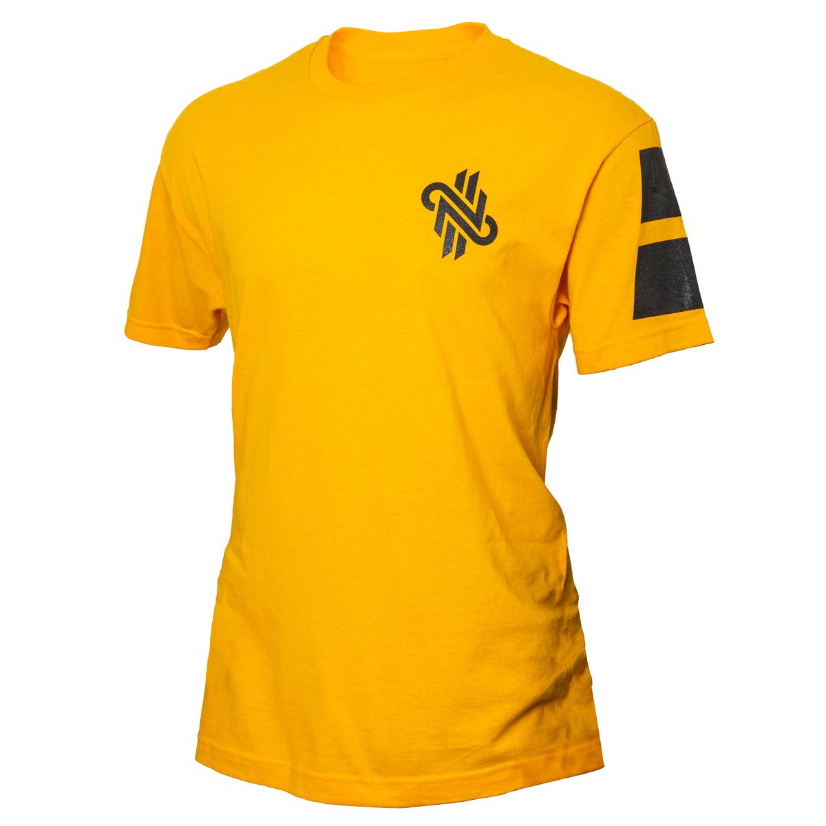 Najee Harris #22 Logo Men's Short Sleeve Gold T-Shirt