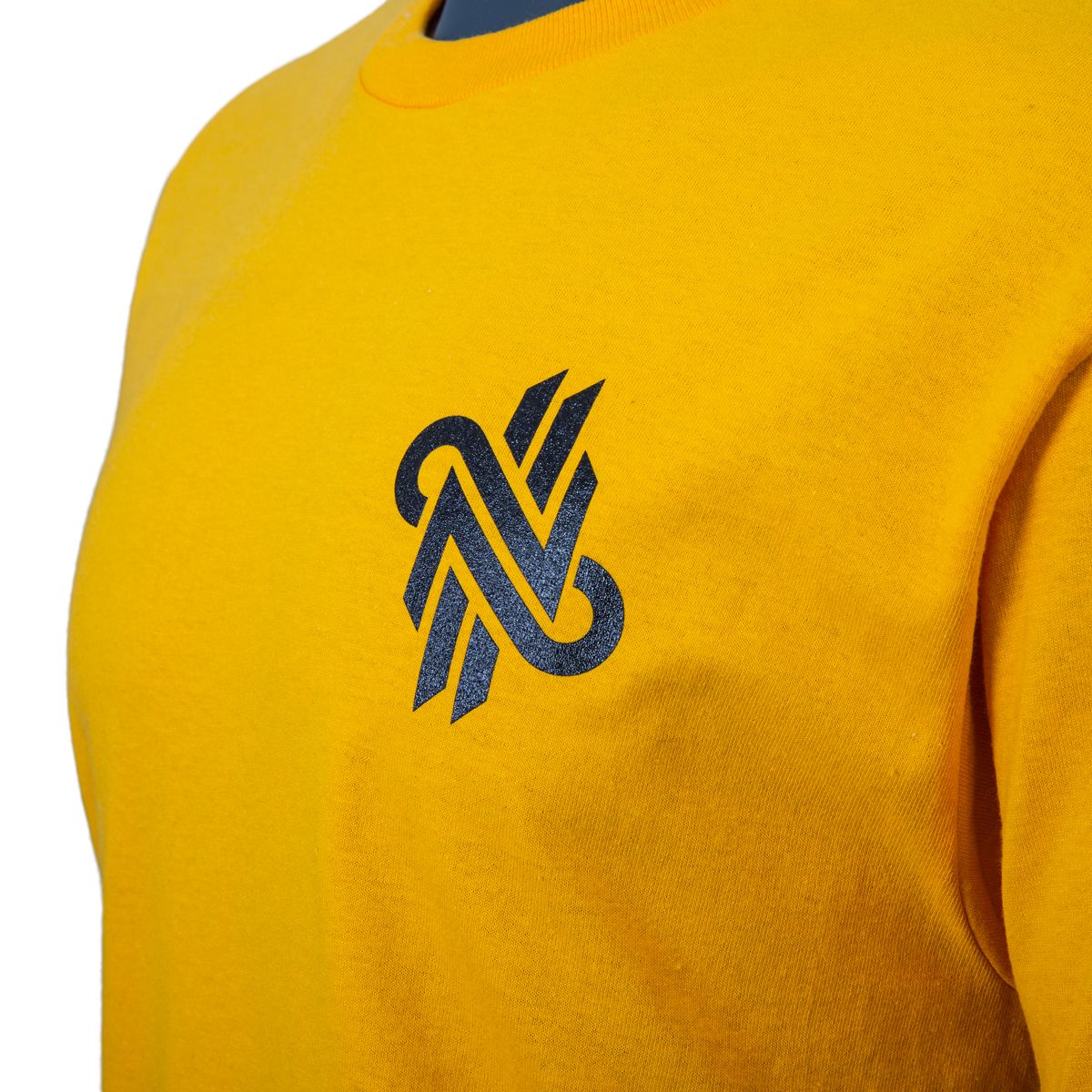 Najee Harris #22 Logo Men's Short Sleeve Gold T-Shirt
