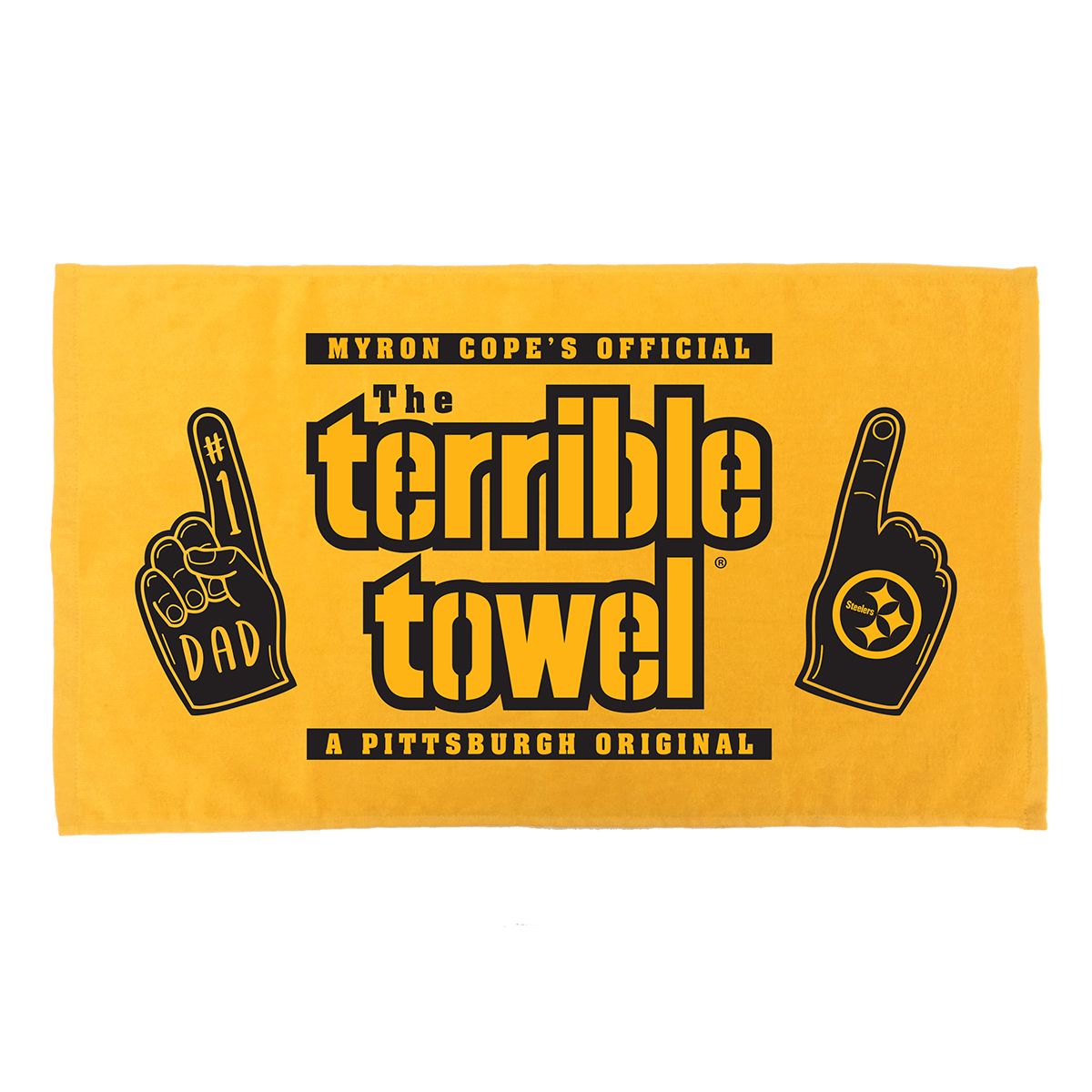 Pittsburgh Steelers Foam Finger #1 Dad Terrible Towel®