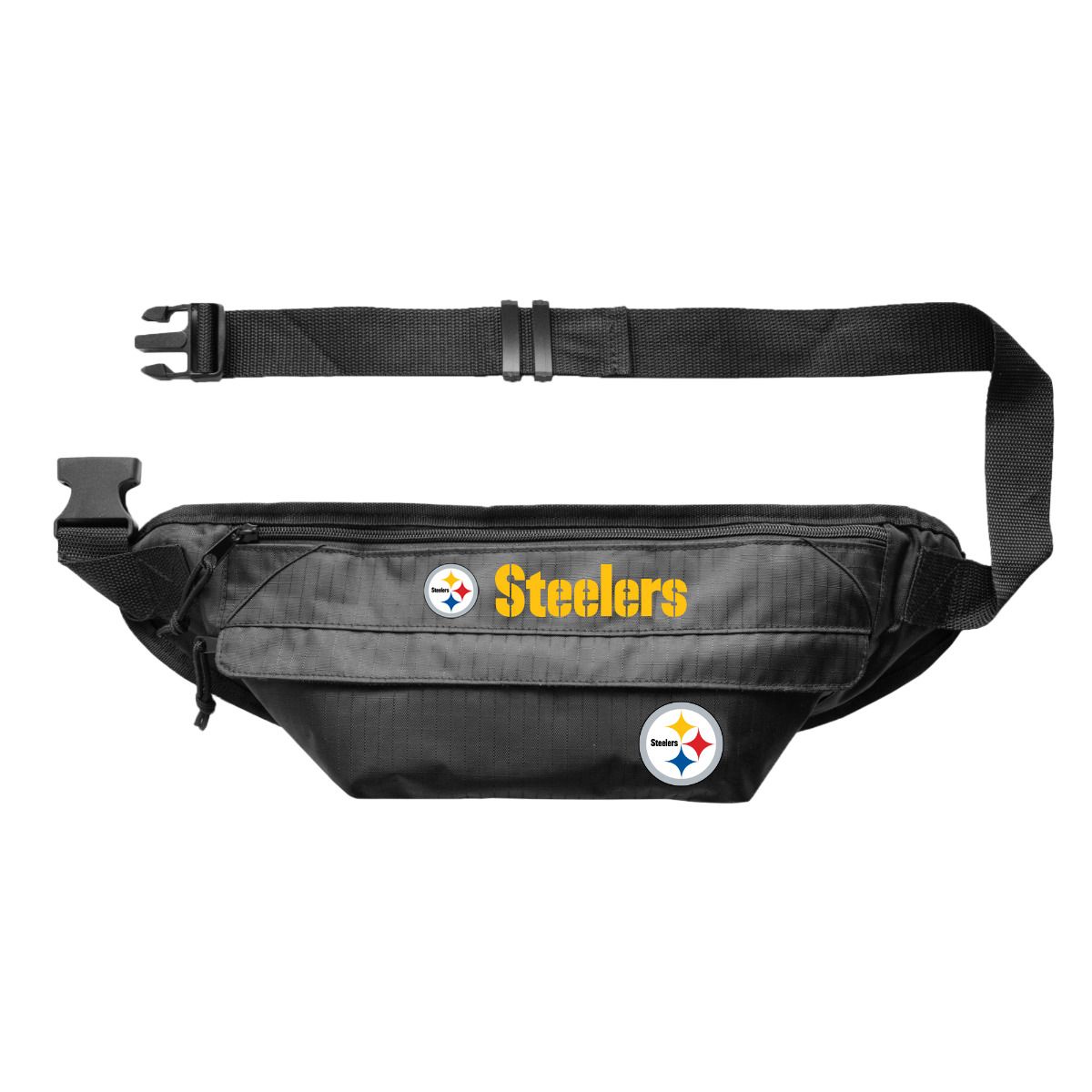 Pittsburgh Steelers 3 Pocket Fanny Pack