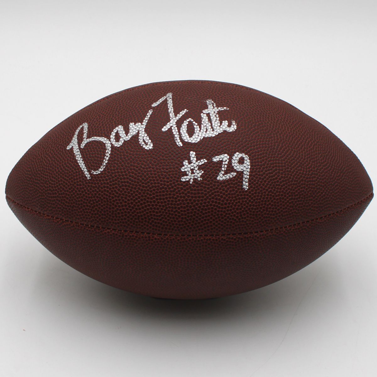 Pittsburgh Steelers #29 Barry Foster Autographed Replica Football 2 Pittsburgh Steelers #29 Barry Foster Autographed Replica Football