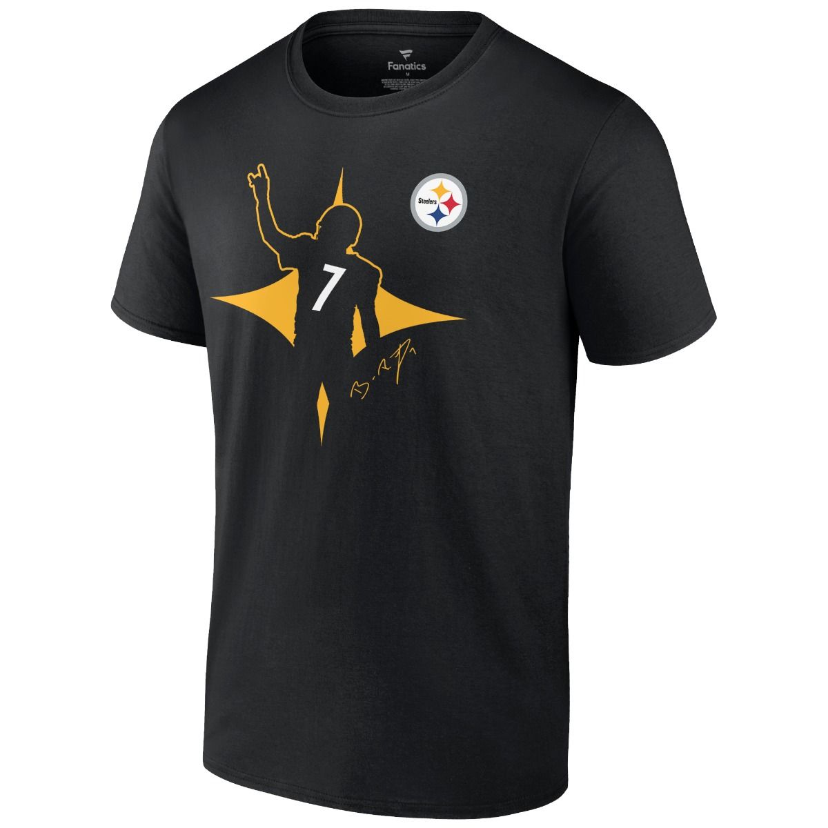 Pittsburgh Steelers Ben Roethlisberger Seven Short Sleeve T-Shirt