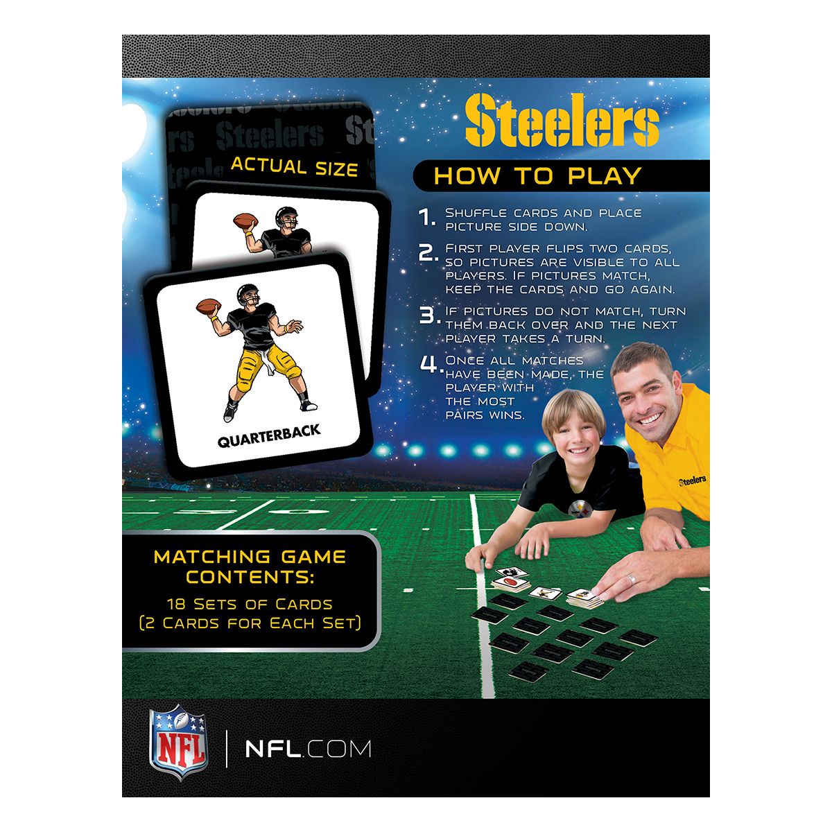 Pittsburgh Steelers Memory Game 3 Pittsburgh Steelers Memory Game
