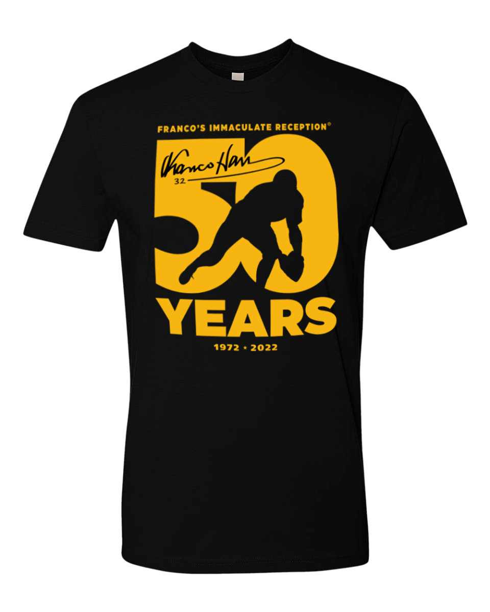 Pittsburgh Steelers Immaculate Reception Logo T-Shirt 2 Pittsburgh Steelers Immaculate Reception Logo T-Shirt
