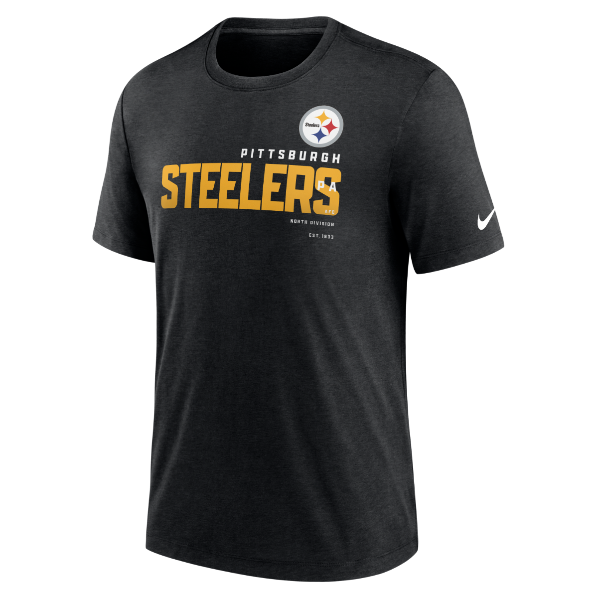 Pittsburgh Steelers Men's Nike Team Name Short Sleeve T-Shirt 1 Pittsburgh Steelers Men's Nike Team Name Short Sleeve T-Shirt