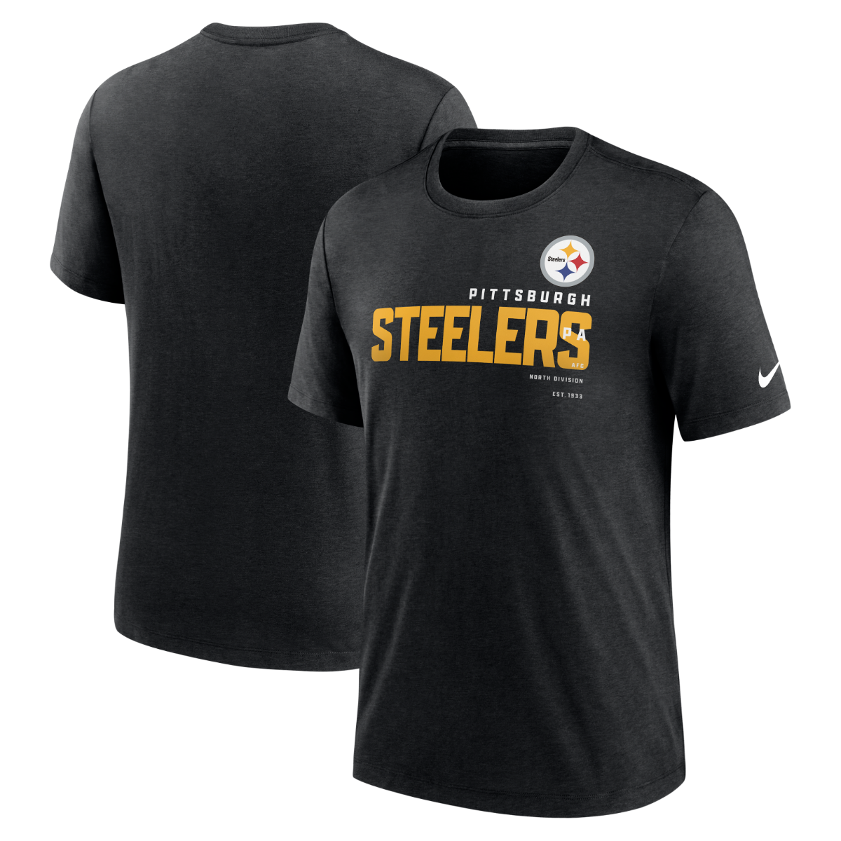 Pittsburgh Steelers Men's Nike Team Name Short Sleeve T-Shirt 3 Pittsburgh Steelers Men's Nike Team Name Short Sleeve T-Shirt