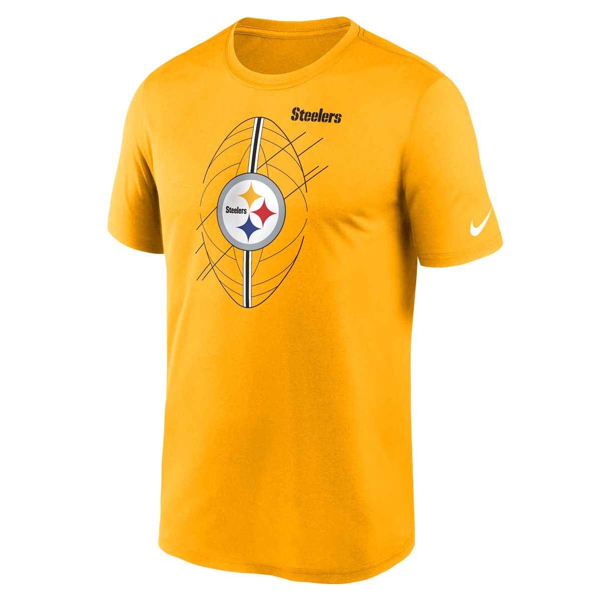 Pittsburgh Steelers Men's Nike Legend Icon Gold Short Sleeve T-Shirt