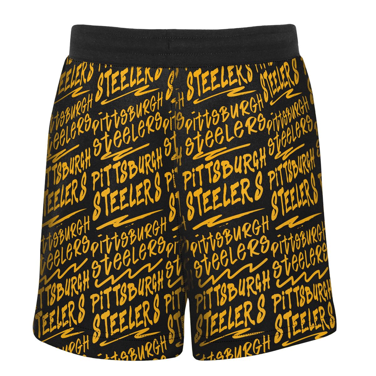 Pittsburgh Steelers Little Kid's Super Graffiti French Terry Shorts