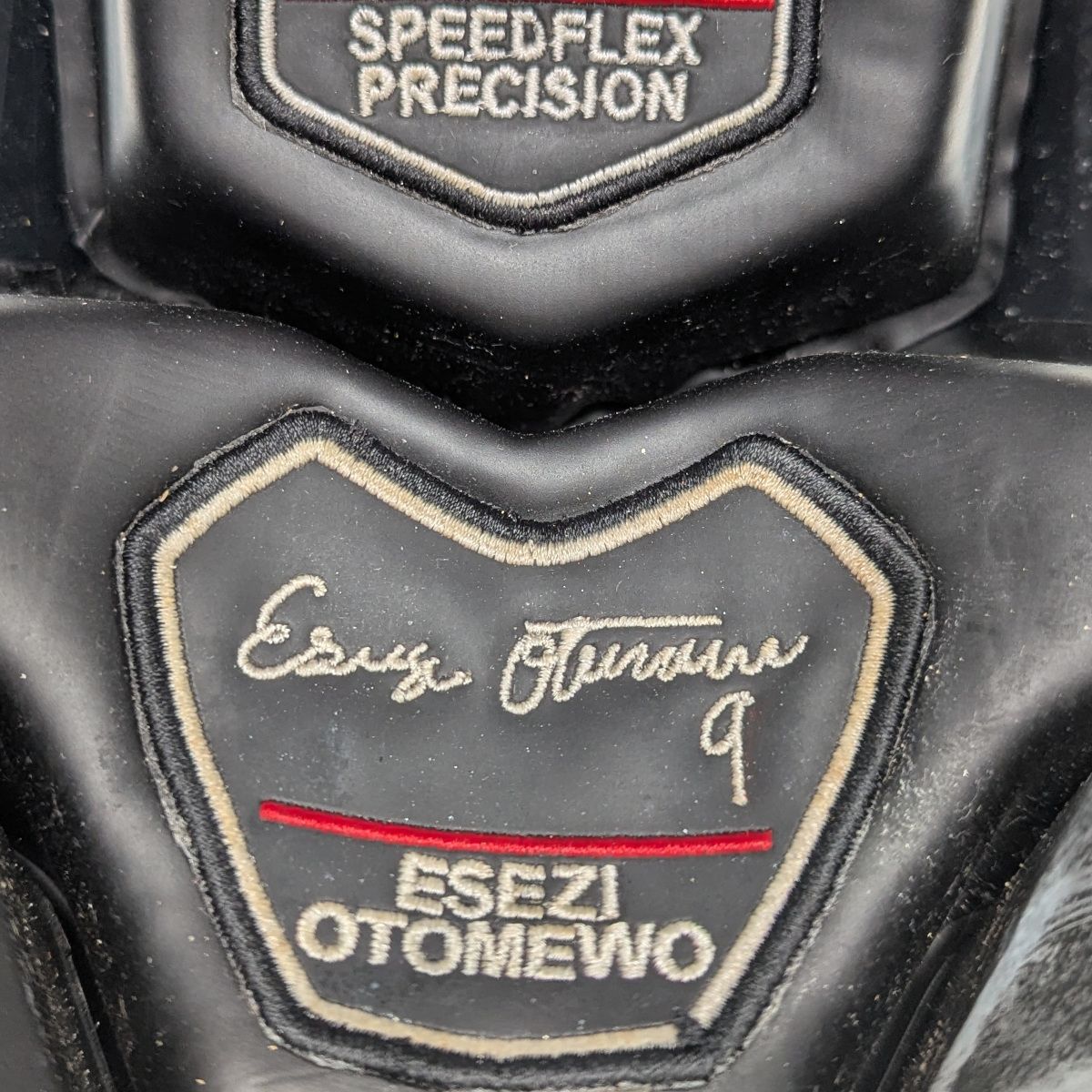Pittsburgh Steelers #93 Esezi Otomewo 2025 Season Game Used Helmet 3 Pittsburgh Steelers #93 Esezi Otomewo 2025 Season Game Used Helmet