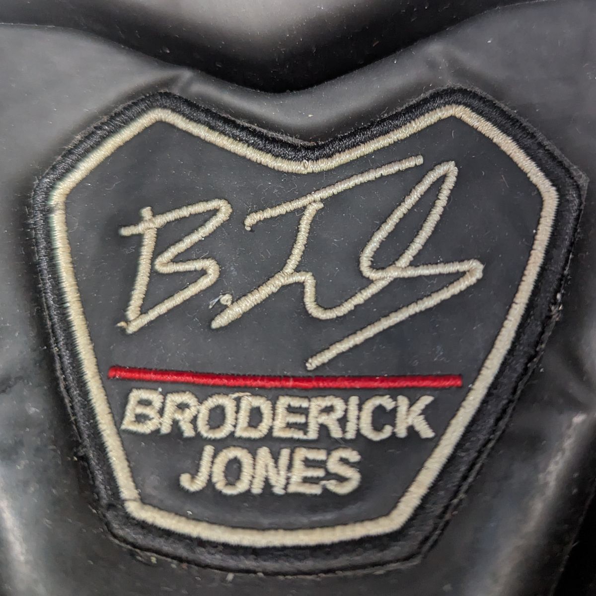 Pittsburgh Steelers #77 Broderick Jones 2025 Season Game Used Helmet 3 Pittsburgh Steelers #77 Broderick Jones 2025 Season Game Used Helmet