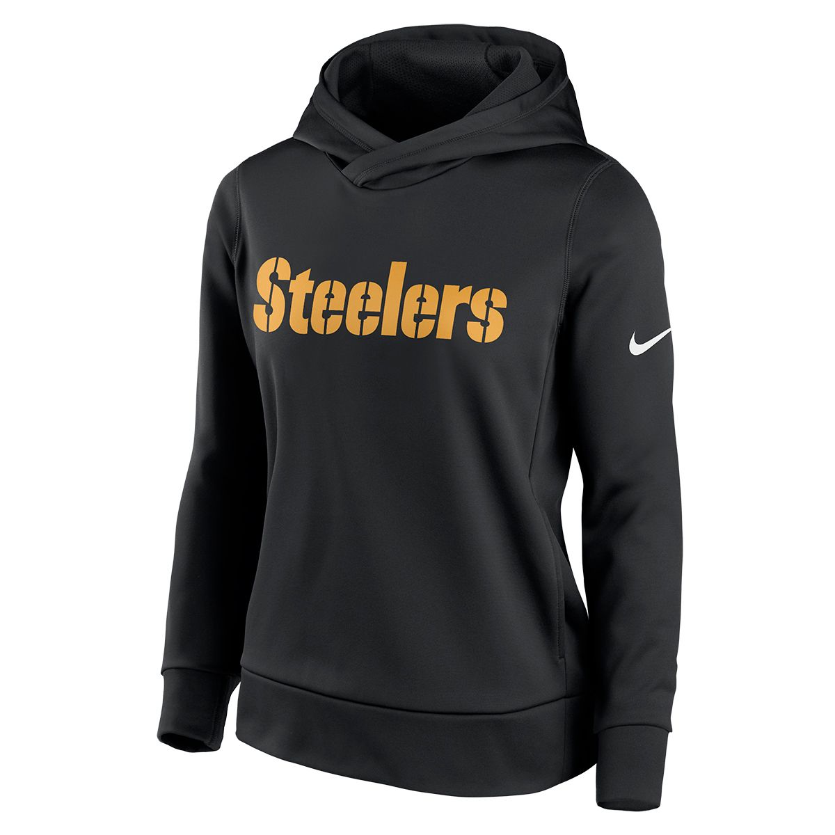Pittsburgh Steelers Women's Nike Wordmark Therma Hoodie 7 Pittsburgh Steelers Women's Nike Wordmark Therma Hoodie