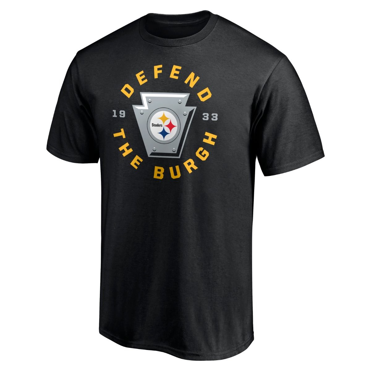 Pittsburgh Steelers Men's 1st Down Short Sleeve T-Shirt 5 Pittsburgh Steelers Men's 1st Down Short Sleeve T-Shirt