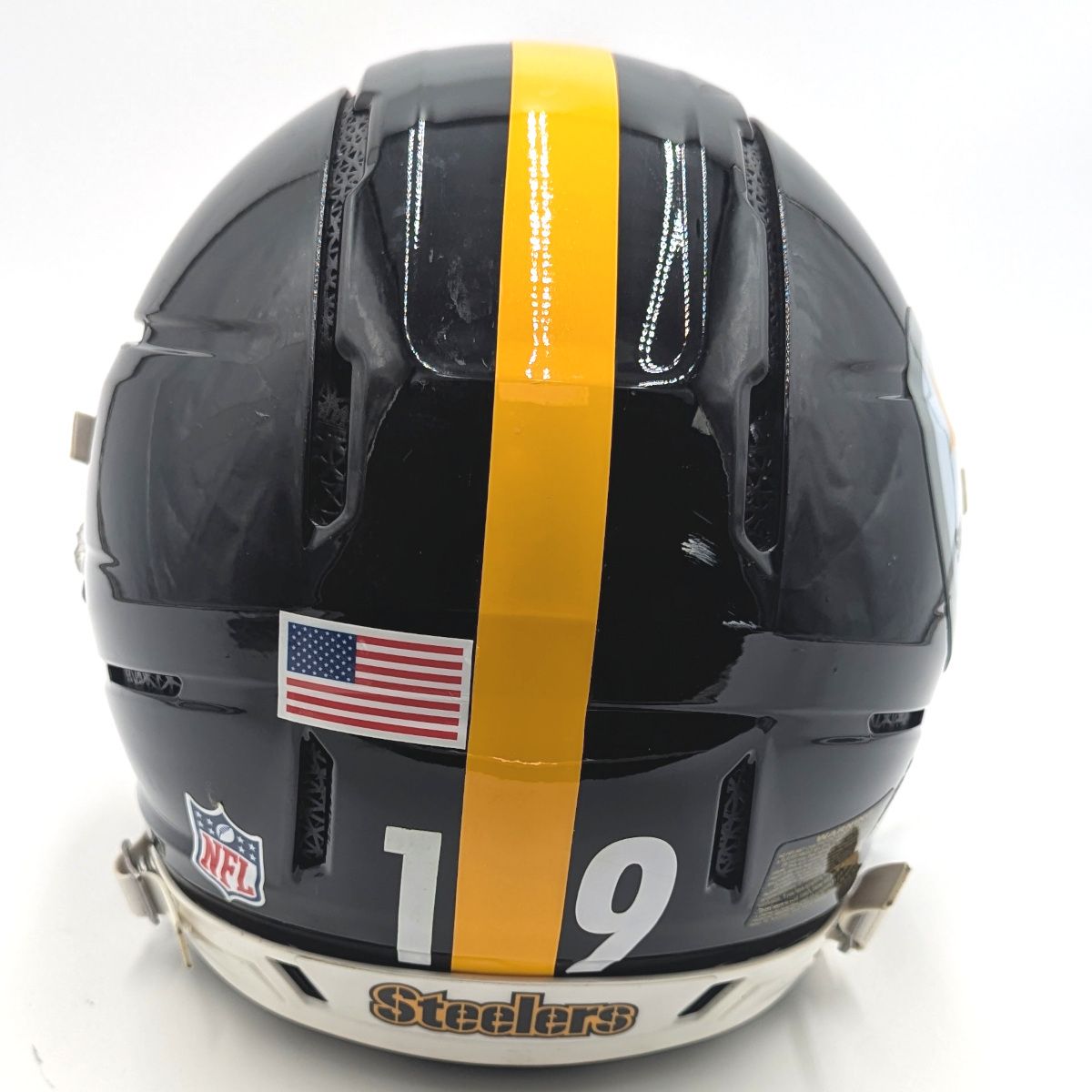 Pittsburgh Steelers #19 Calvin Austin 2025 Season Game Used Helmet